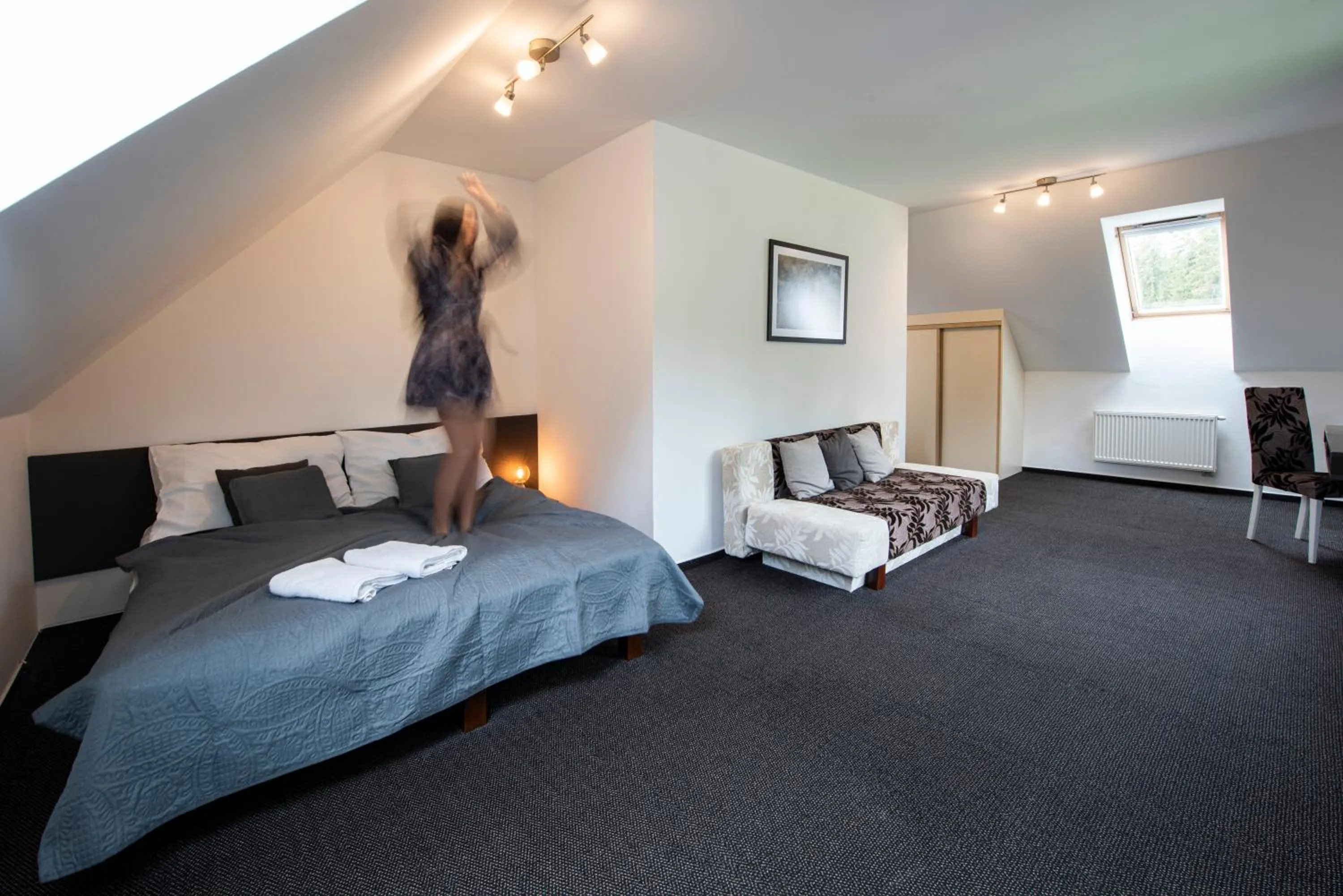 Photo of the whole room, Bed in Penzion Sileo