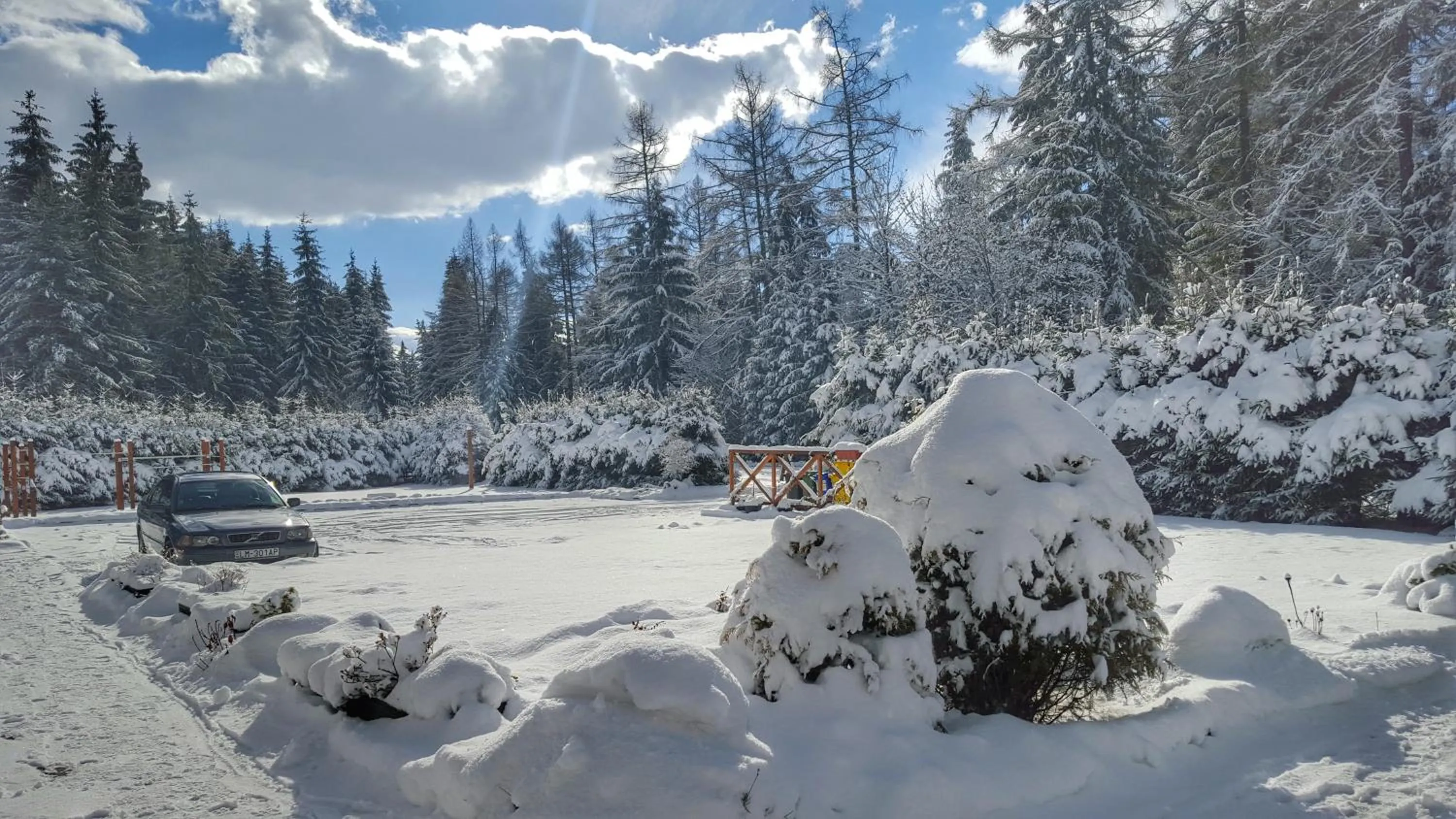 Winter in Penzion Sileo