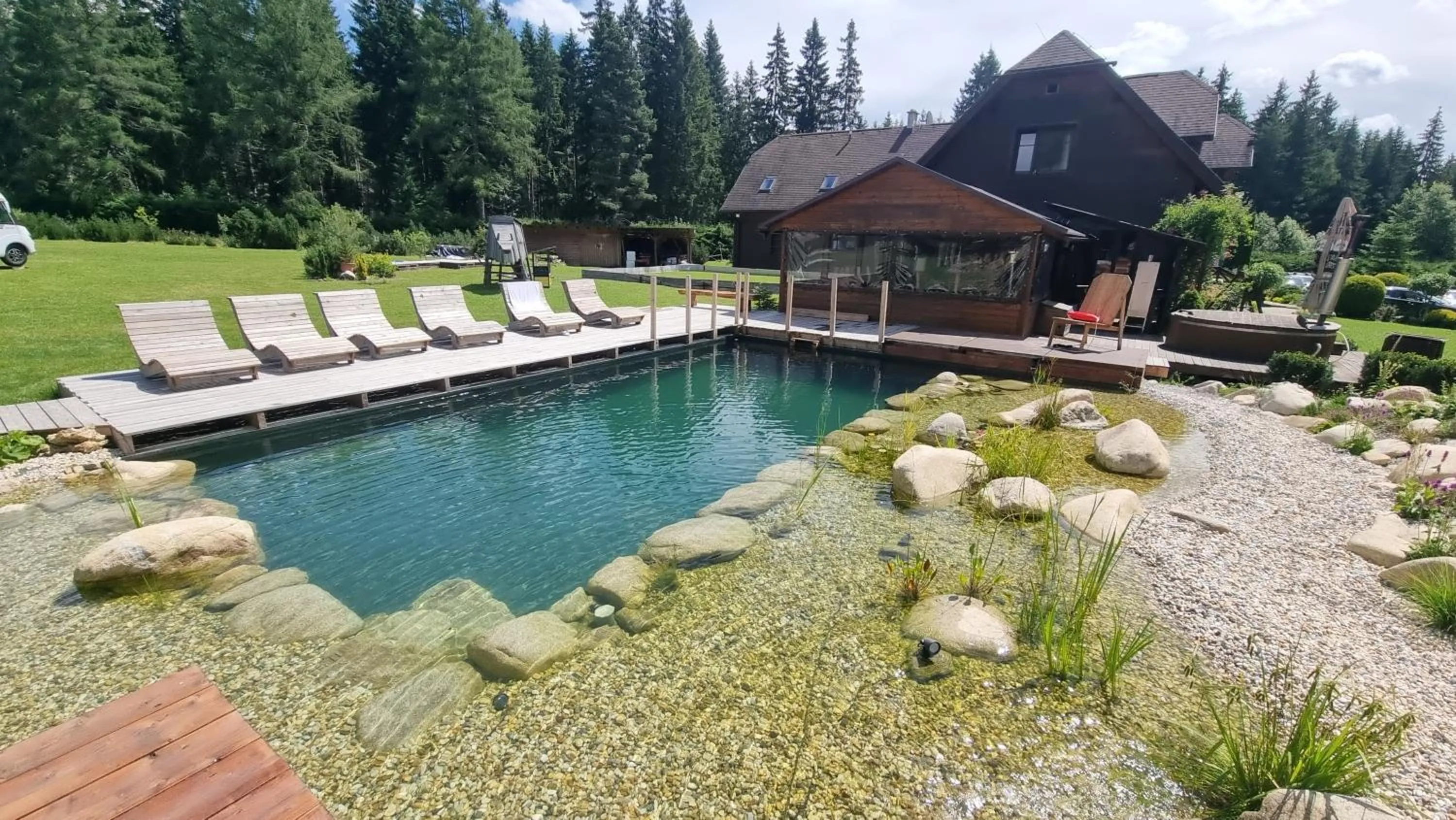 Property building in Penzion Sileo