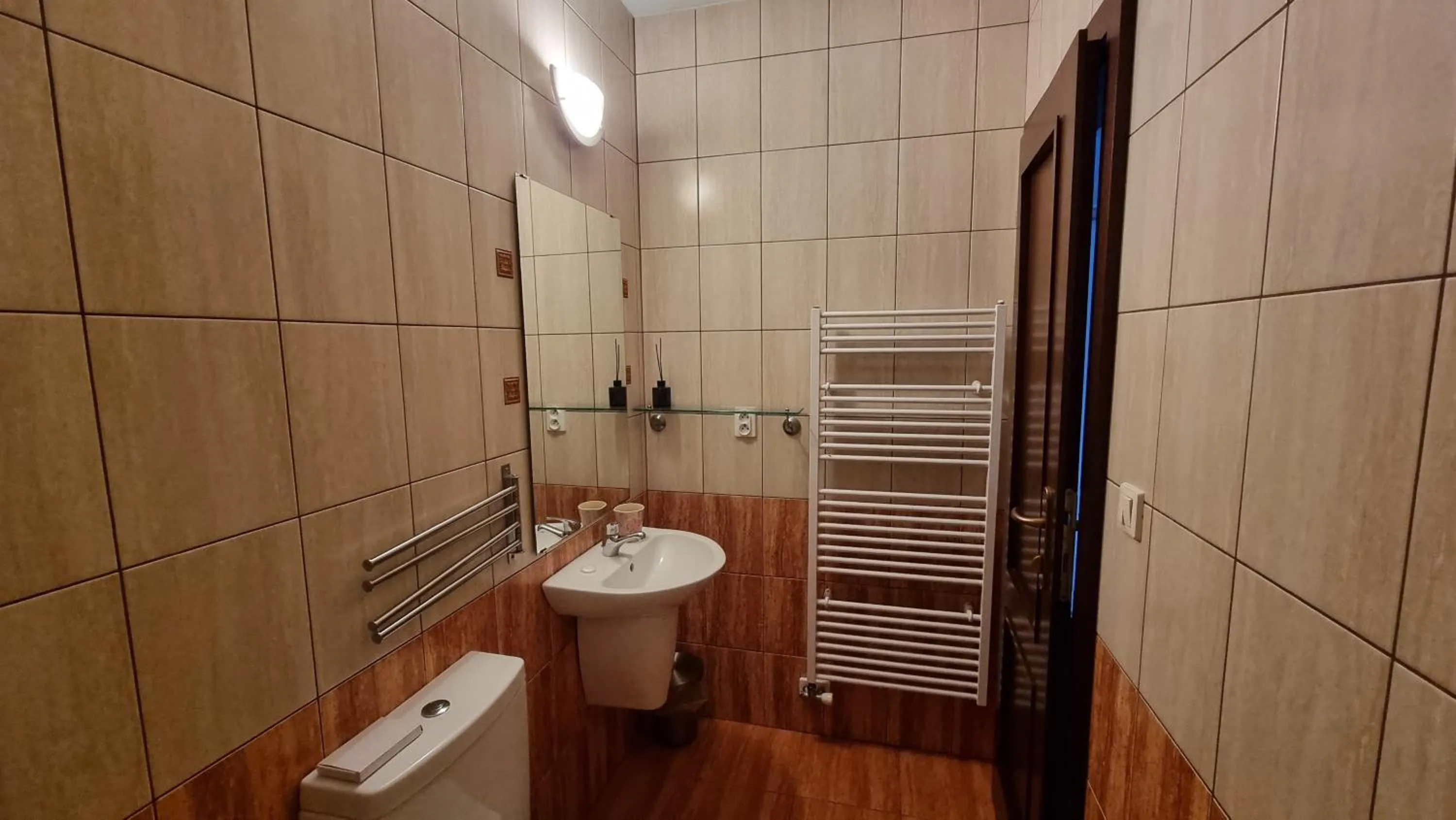 Bathroom in Penzion Sileo