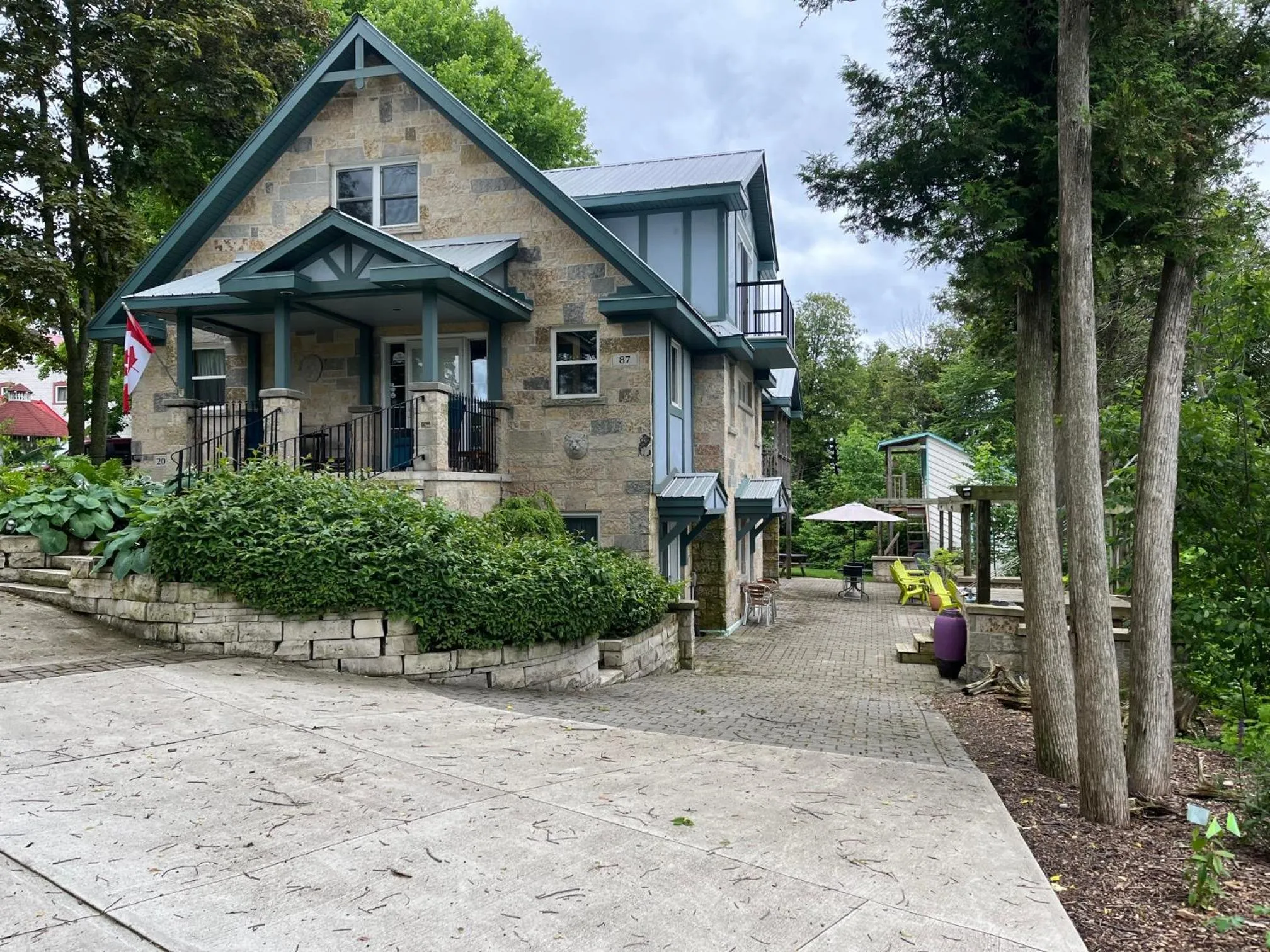 Property building in Lionheart Guest House