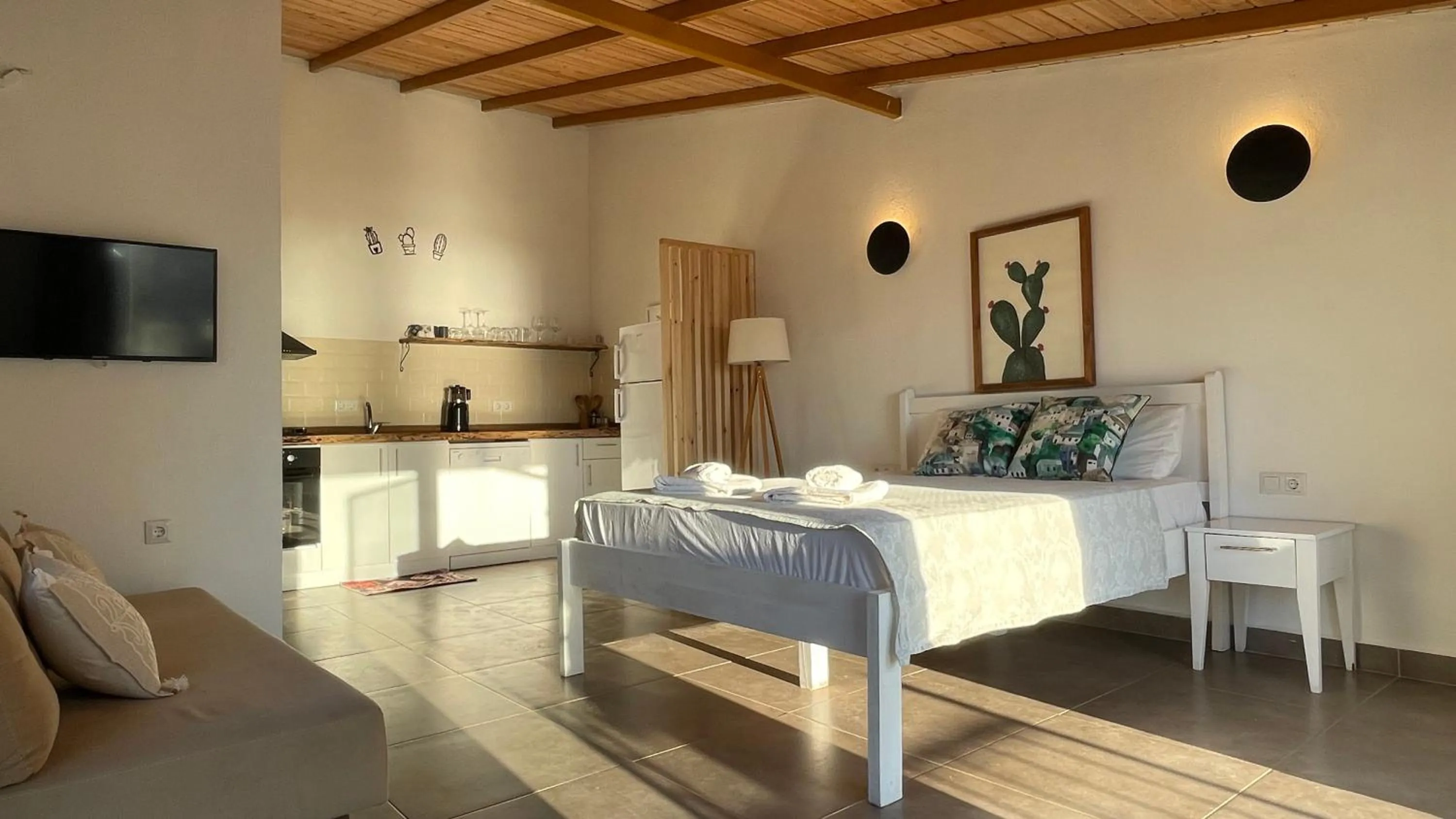 Bedroom in Kaktus Beach Apart