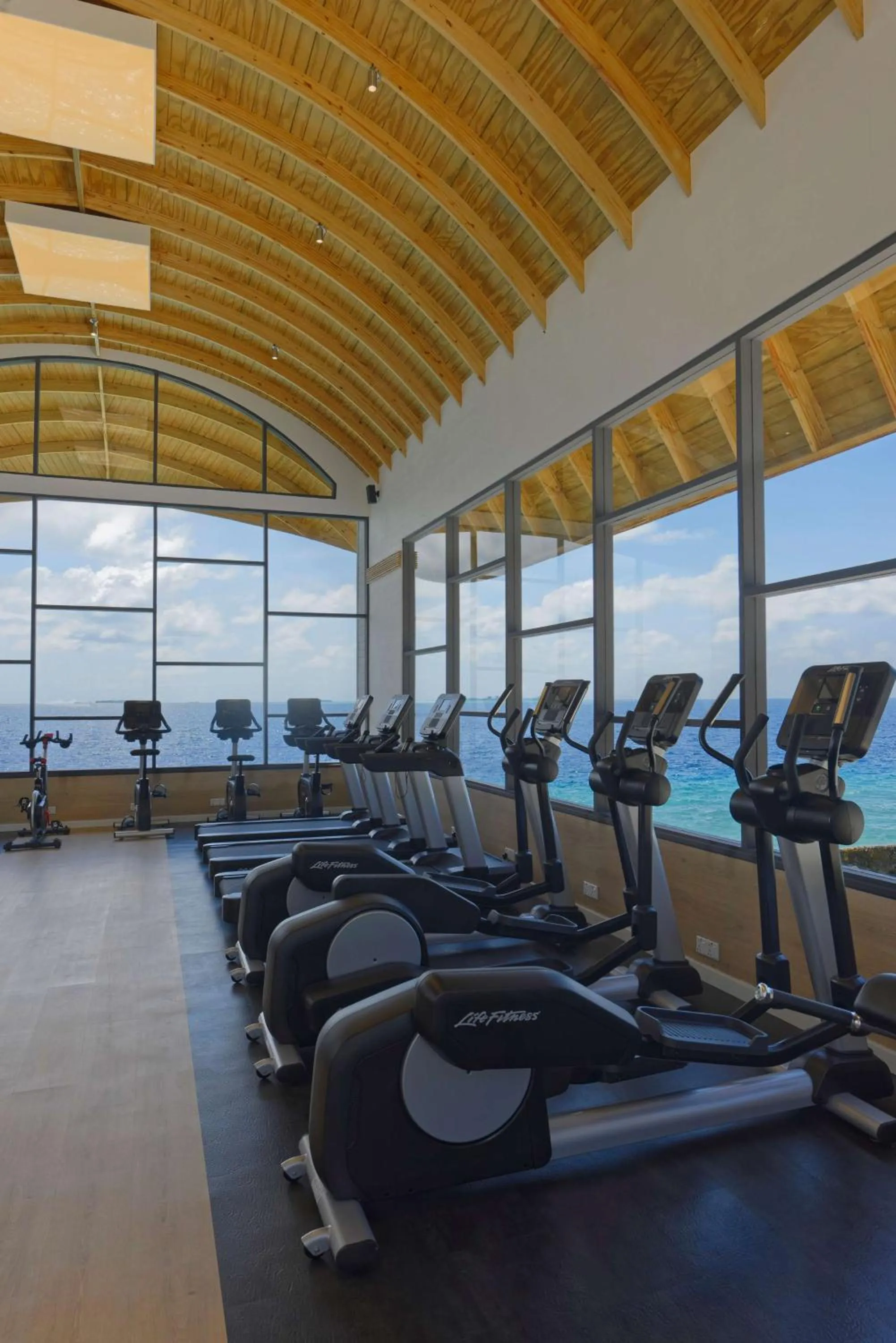 Spa and wellness centre/facilities in OUTRIGGER Maldives Maafushivaru Resort