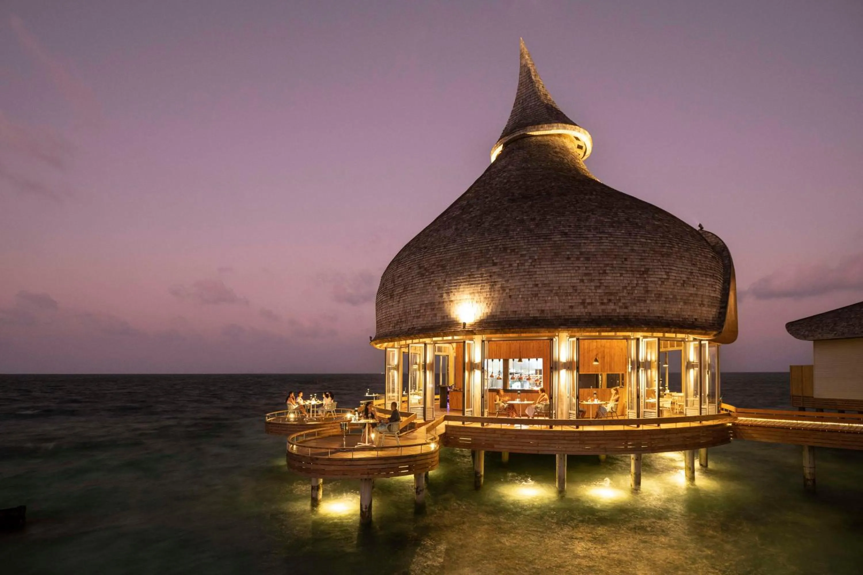 Restaurant/places to eat in OUTRIGGER Maldives Maafushivaru Resort