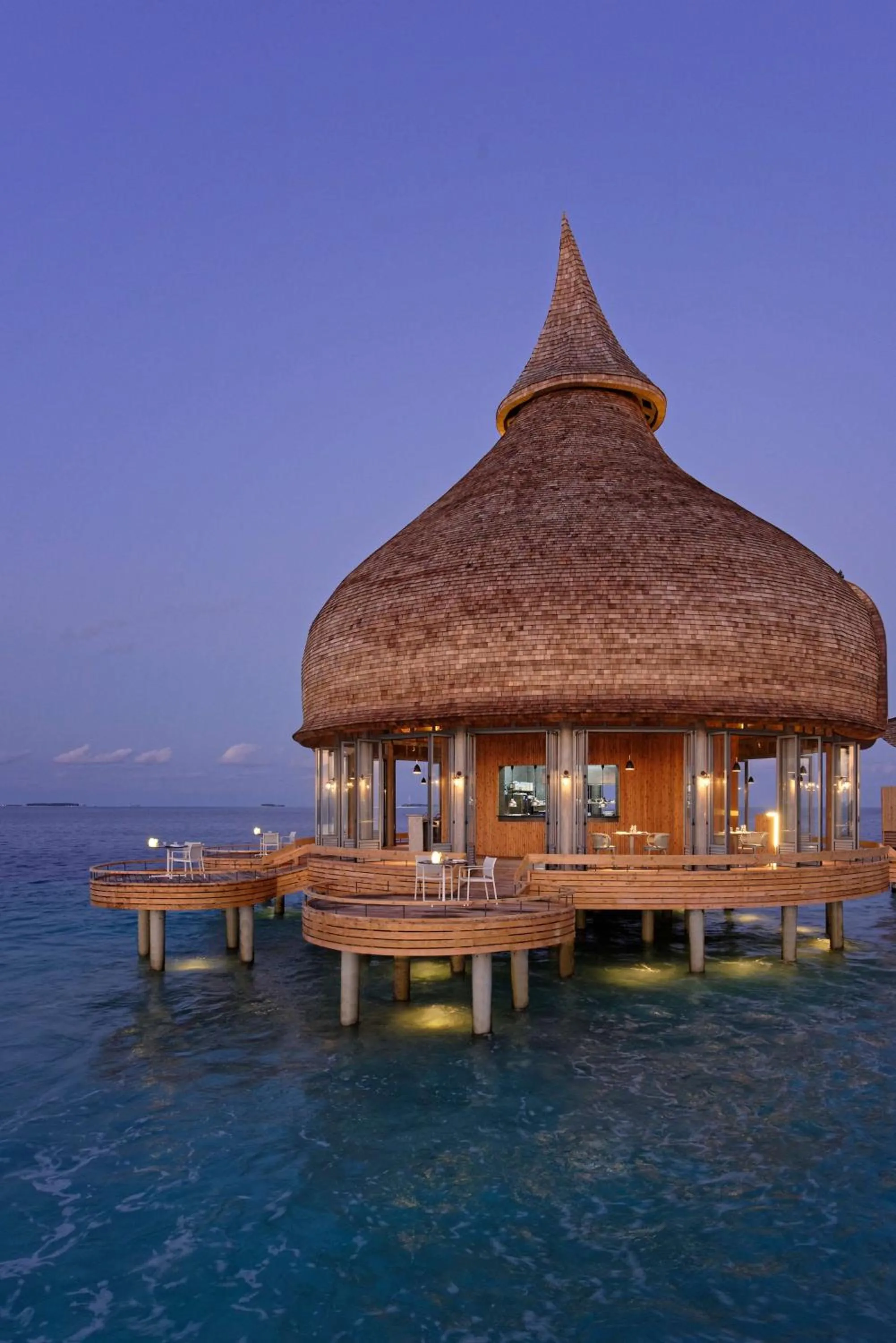 Restaurant/places to eat in OUTRIGGER Maldives Maafushivaru Resort