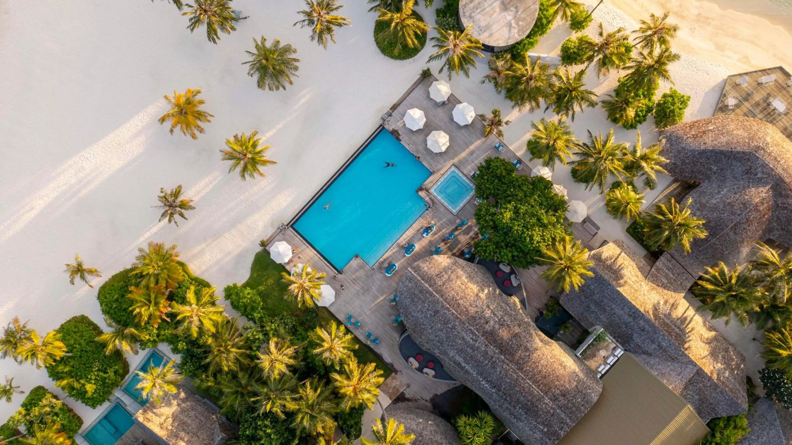 Property building in OUTRIGGER Maldives Maafushivaru Resort