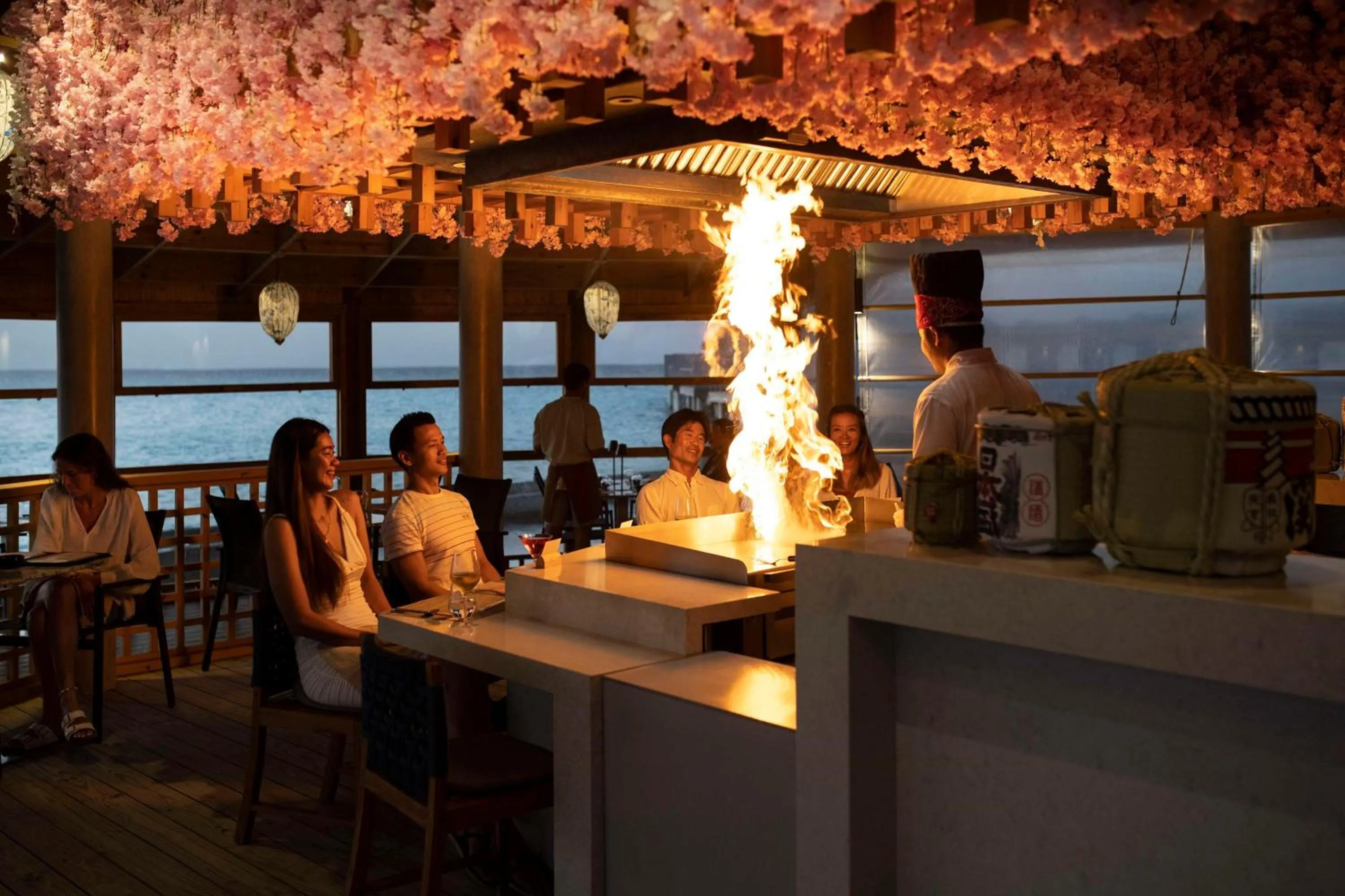 Restaurant/places to eat in OUTRIGGER Maldives Maafushivaru Resort