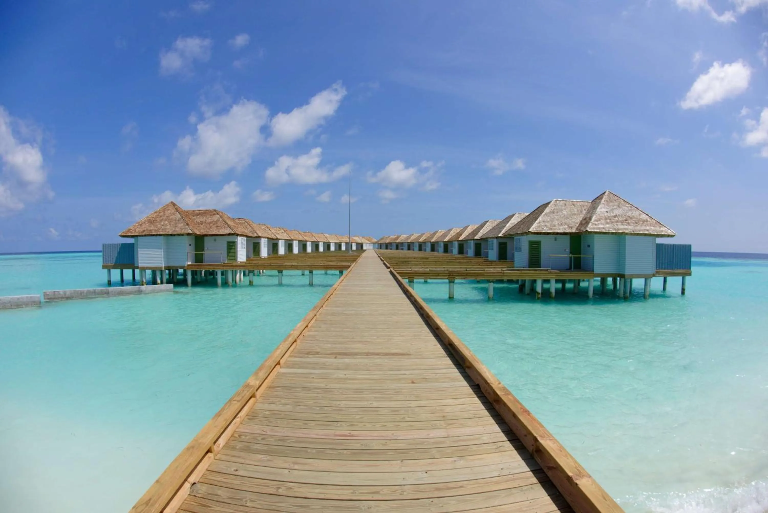 Property building in OUTRIGGER Maldives Maafushivaru Resort