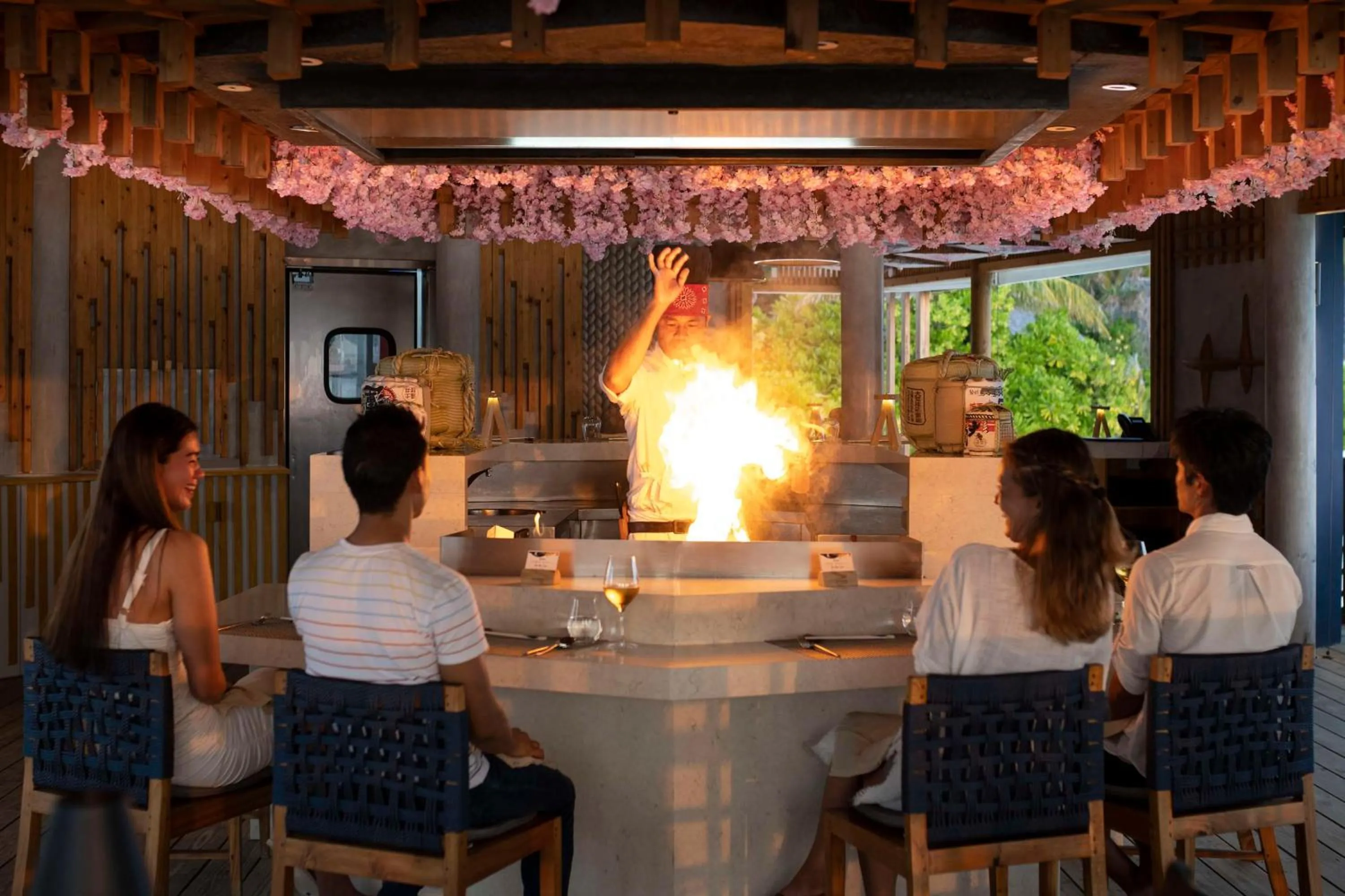 Restaurant/places to eat in OUTRIGGER Maldives Maafushivaru Resort