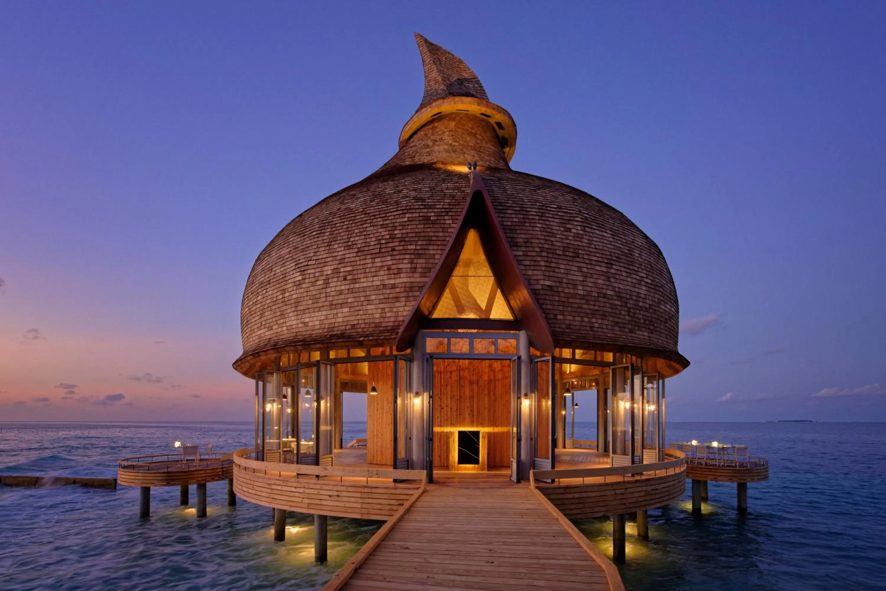 Restaurant/places to eat in OUTRIGGER Maldives Maafushivaru Resort