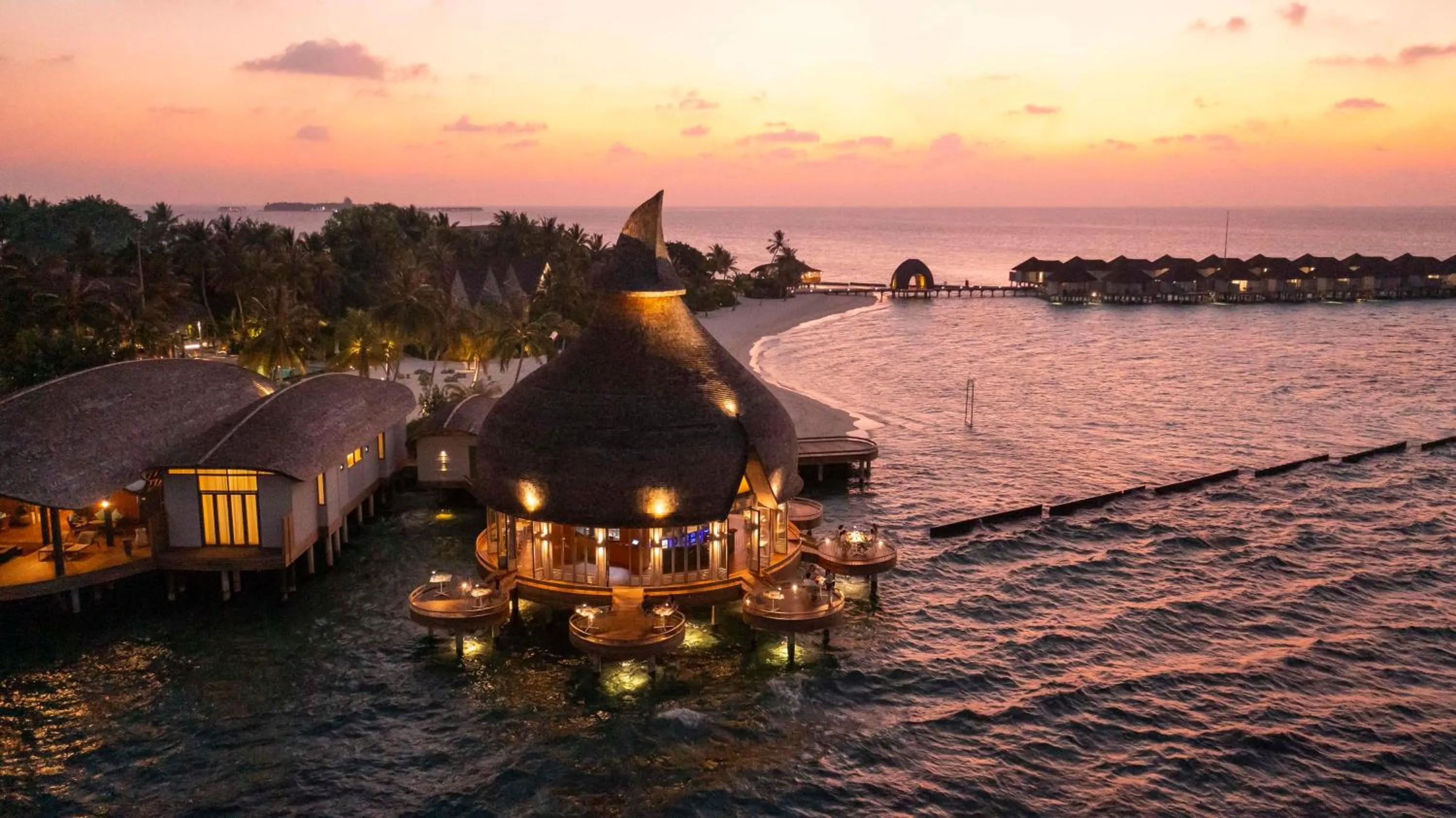Restaurant/places to eat in OUTRIGGER Maldives Maafushivaru Resort