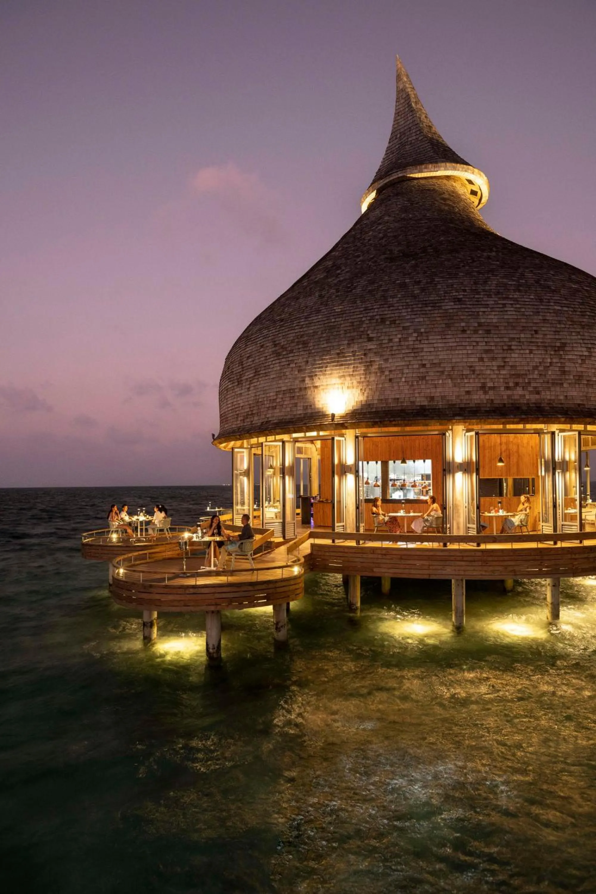 Restaurant/places to eat in OUTRIGGER Maldives Maafushivaru Resort