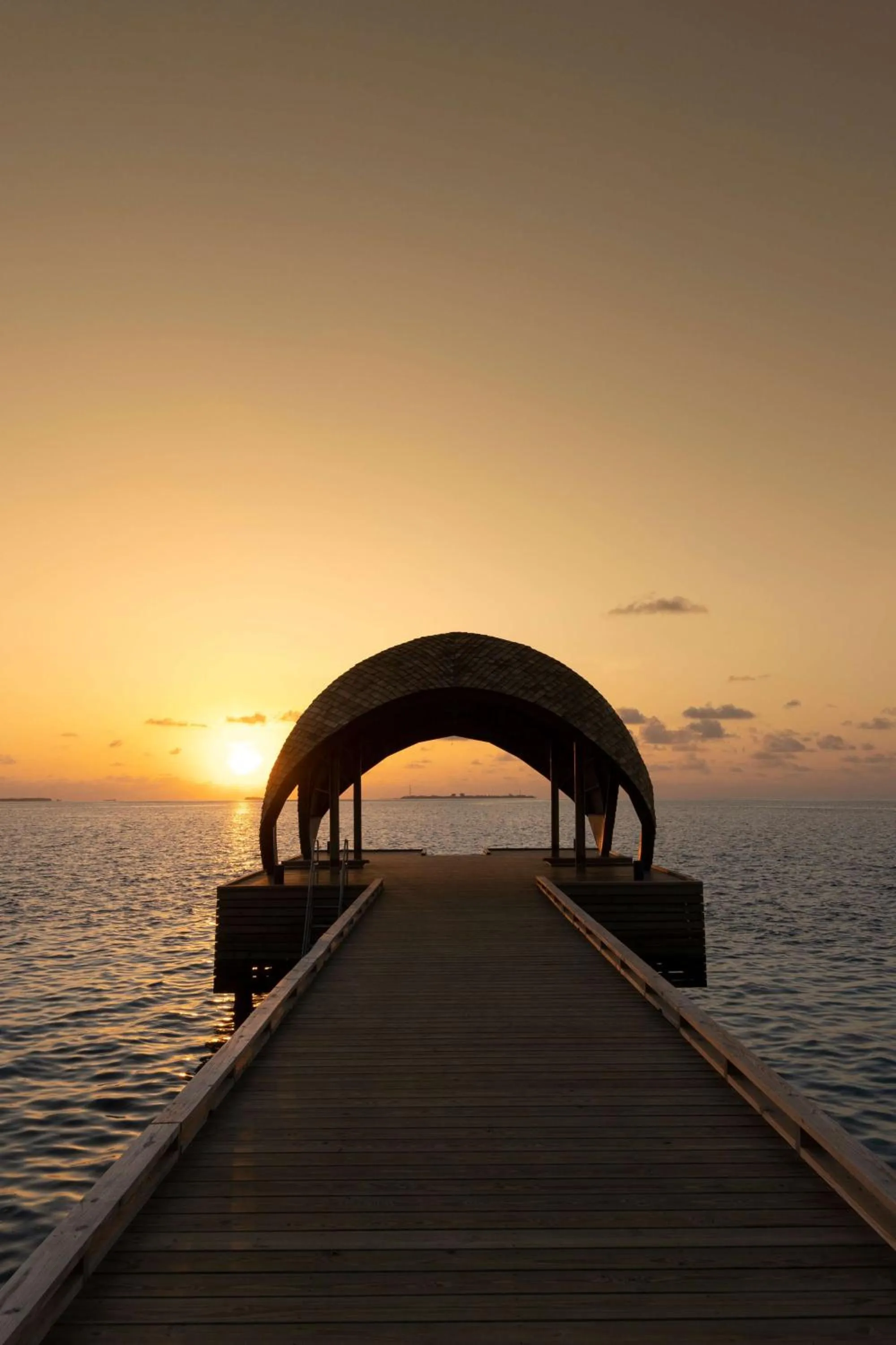 Property building in OUTRIGGER Maldives Maafushivaru Resort