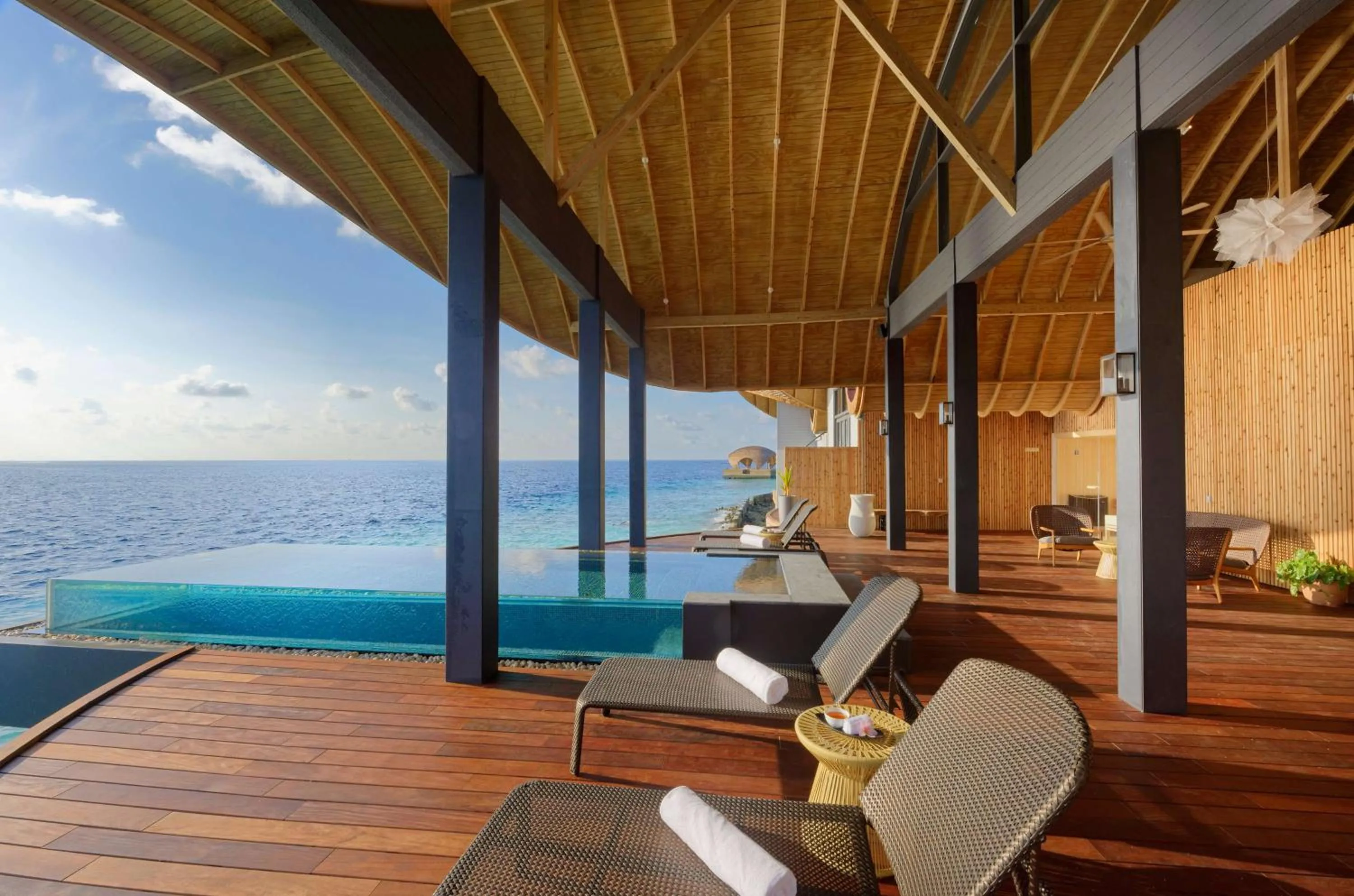 Spa and wellness centre/facilities in OUTRIGGER Maldives Maafushivaru Resort