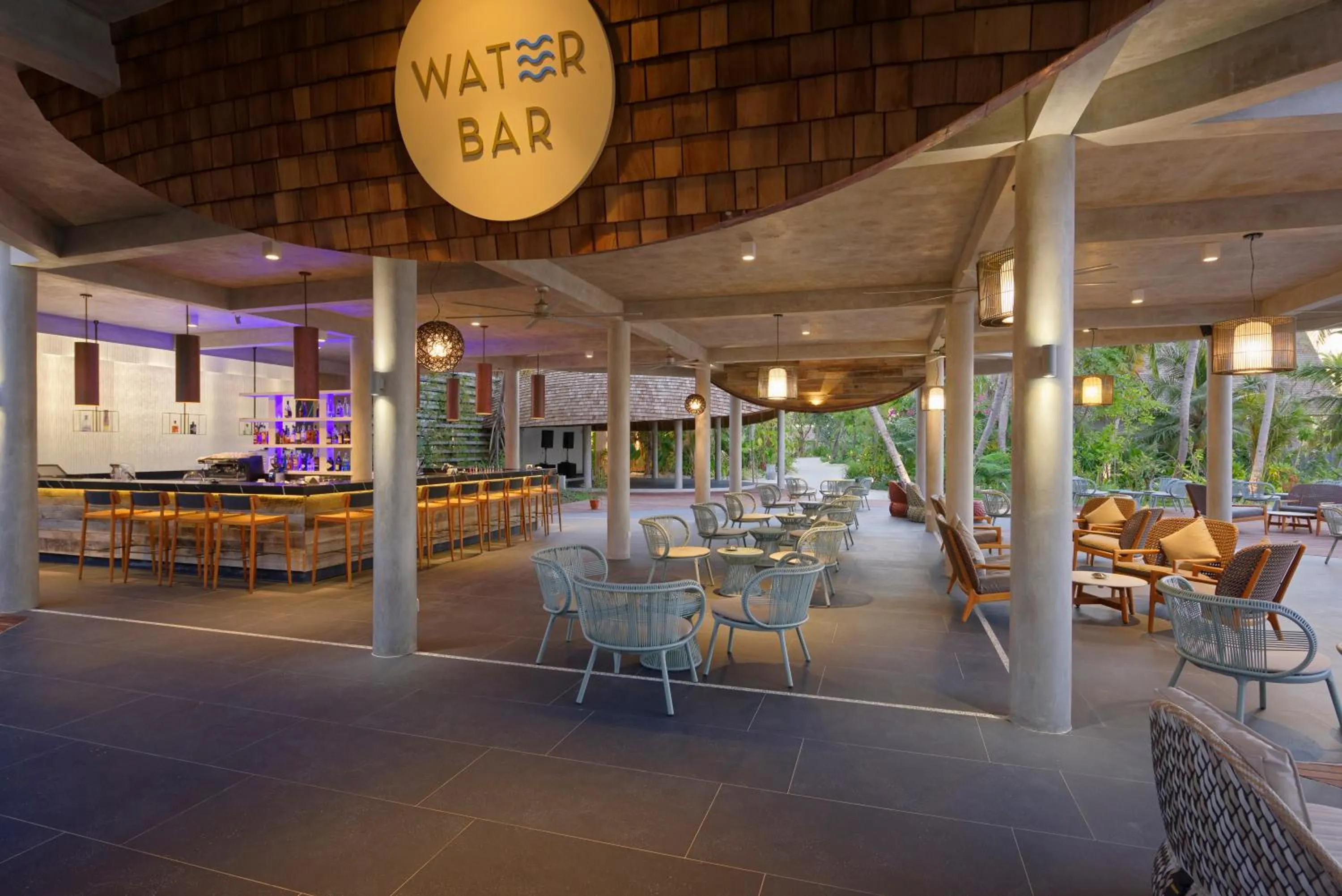 Restaurant/places to eat in OUTRIGGER Maldives Maafushivaru Resort