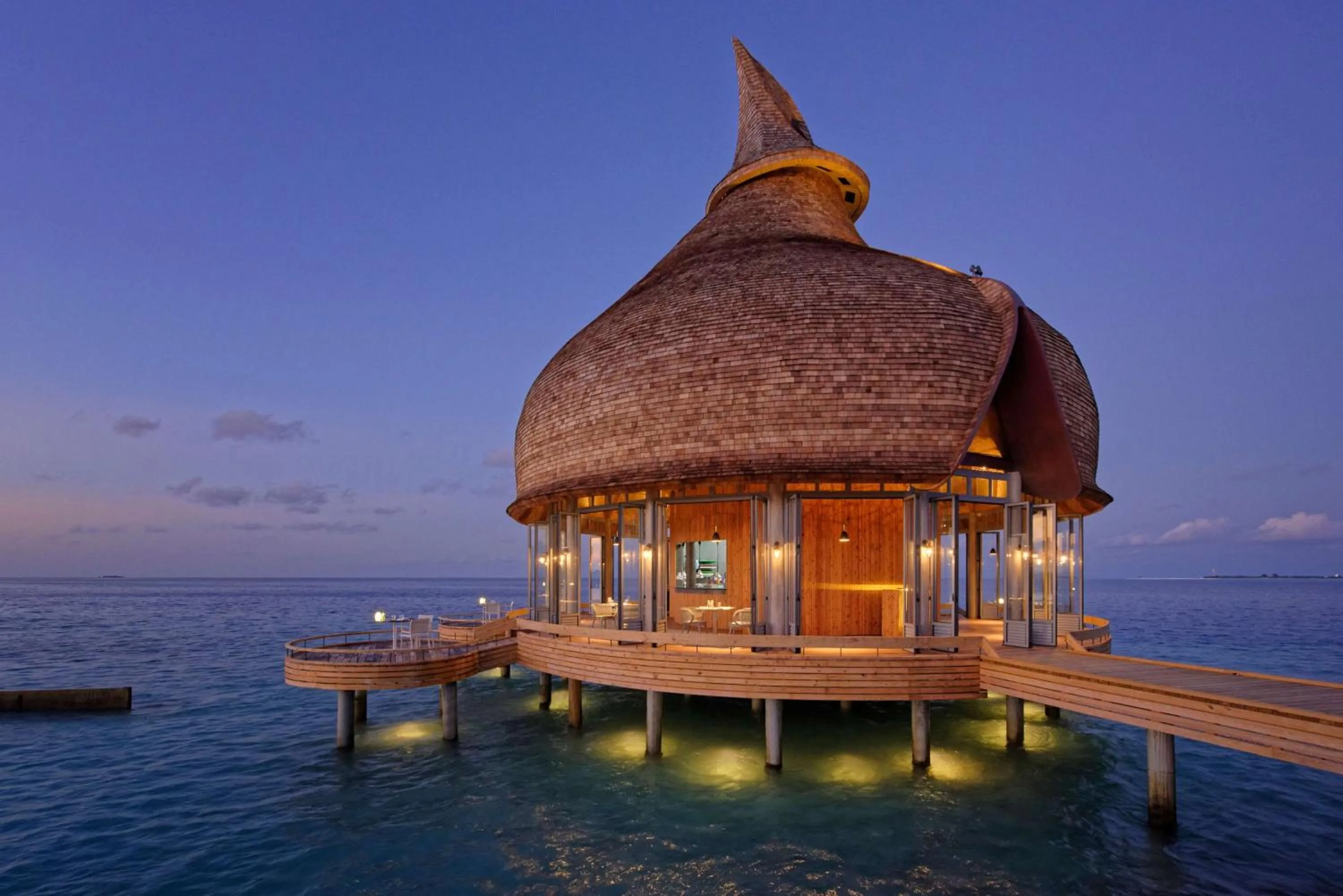 Restaurant/places to eat in OUTRIGGER Maldives Maafushivaru Resort