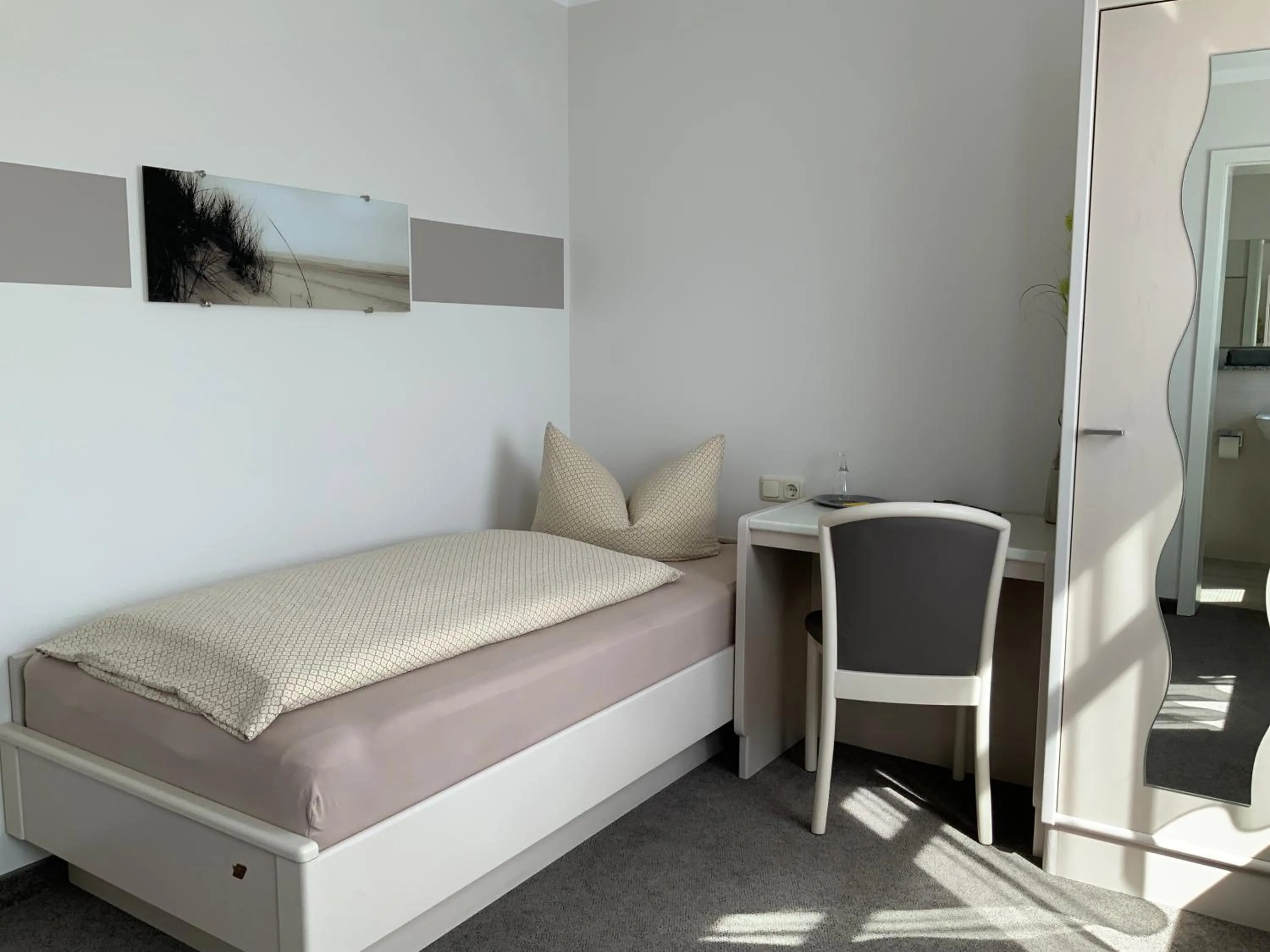 Bed in Pension Villa Transvaal