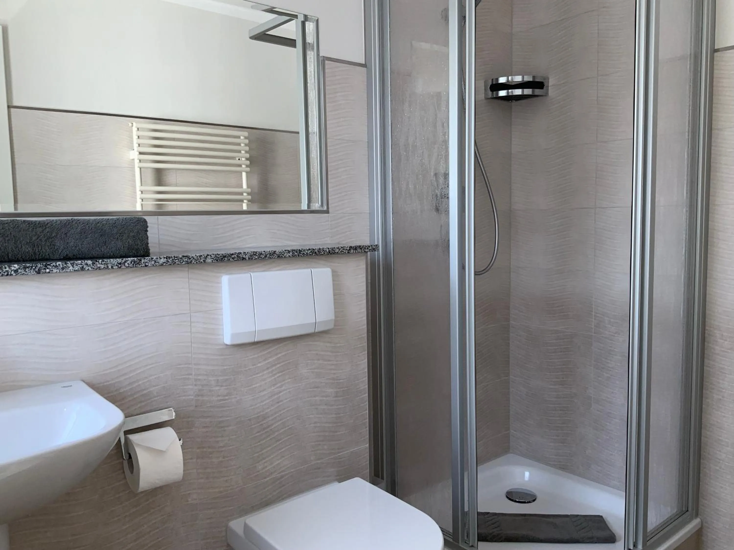 Bathroom in Pension Villa Transvaal