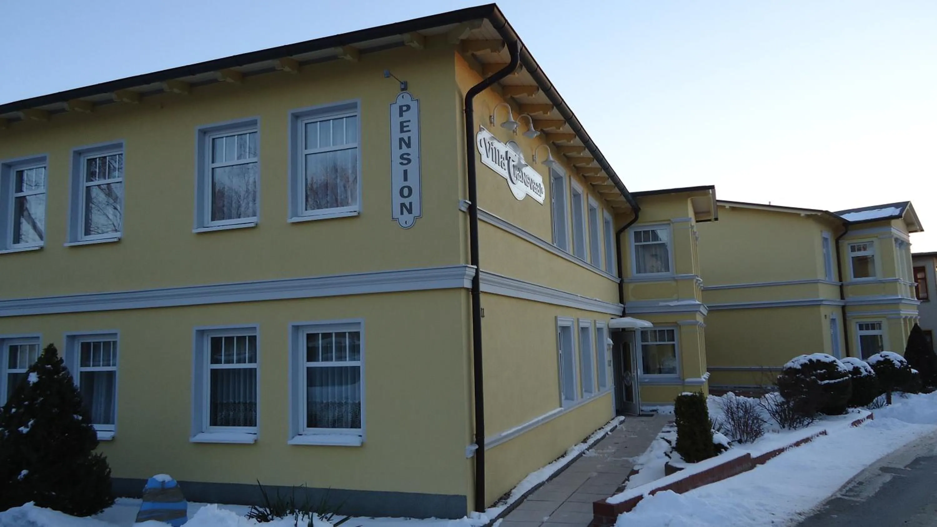 Facade/entrance in Pension Villa Transvaal