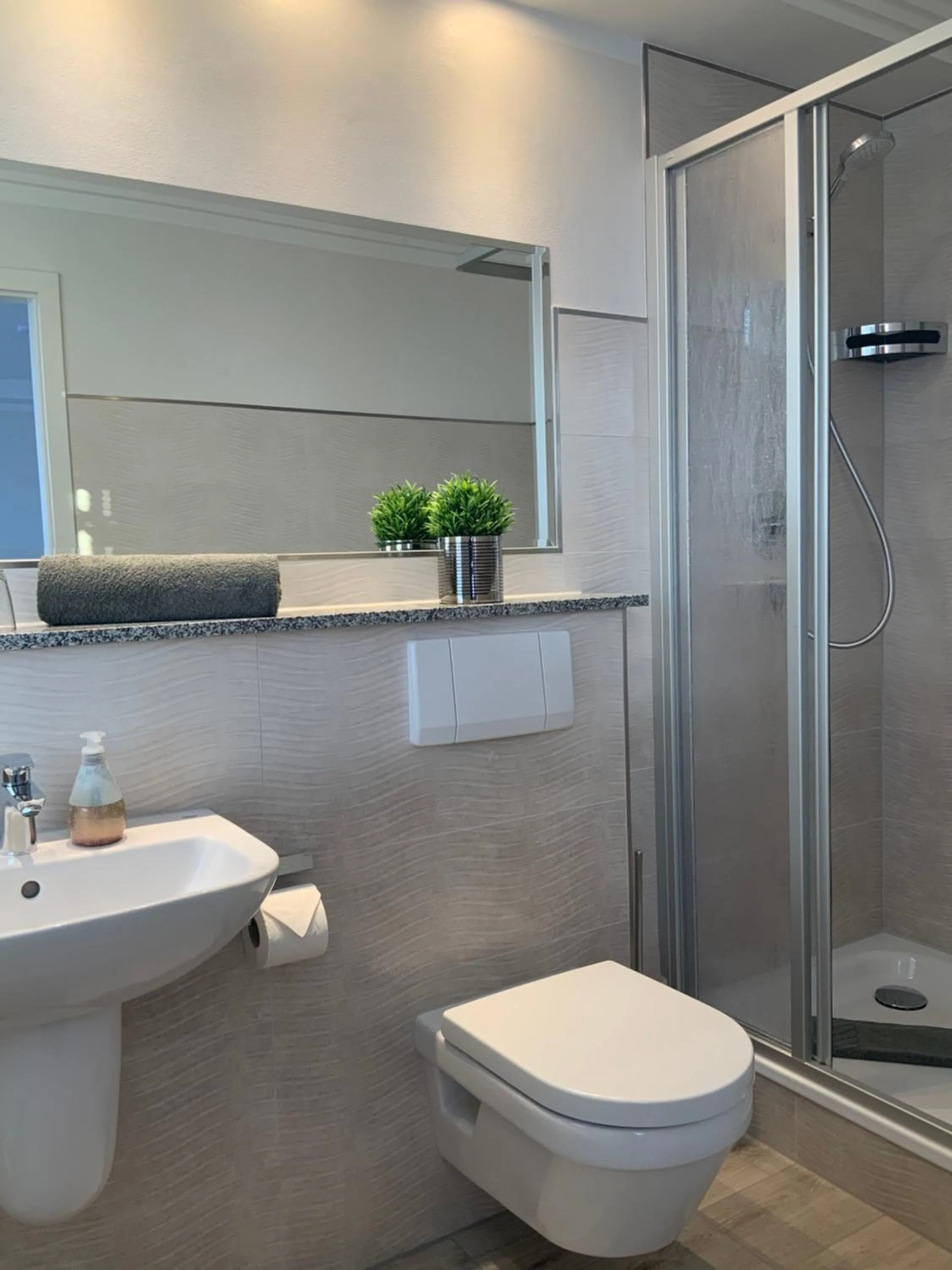Bathroom in Pension Villa Transvaal