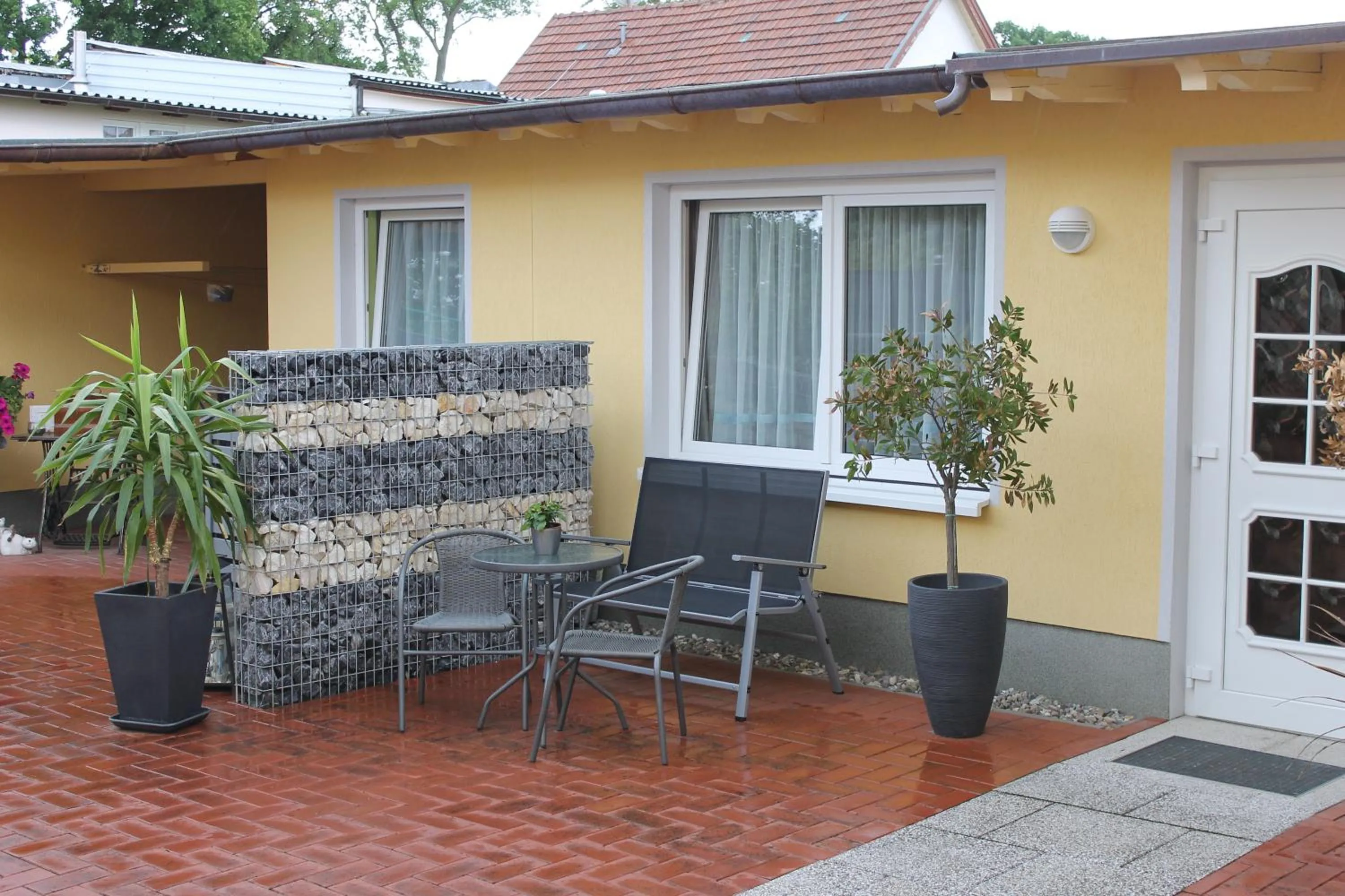 Patio in Pension Villa Transvaal