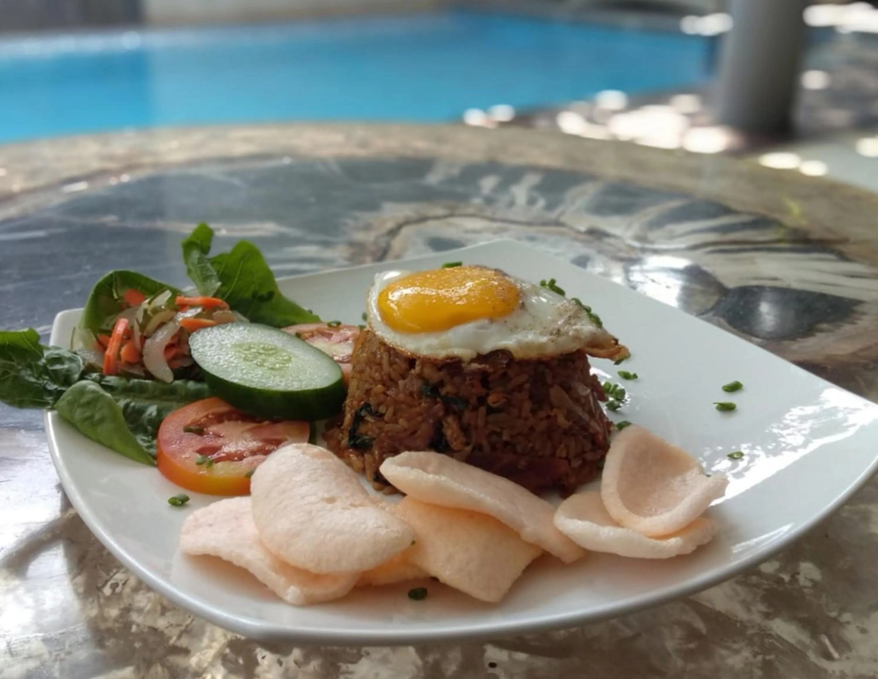 Breakfast in Sandhya Villa Canggu Echo Beach