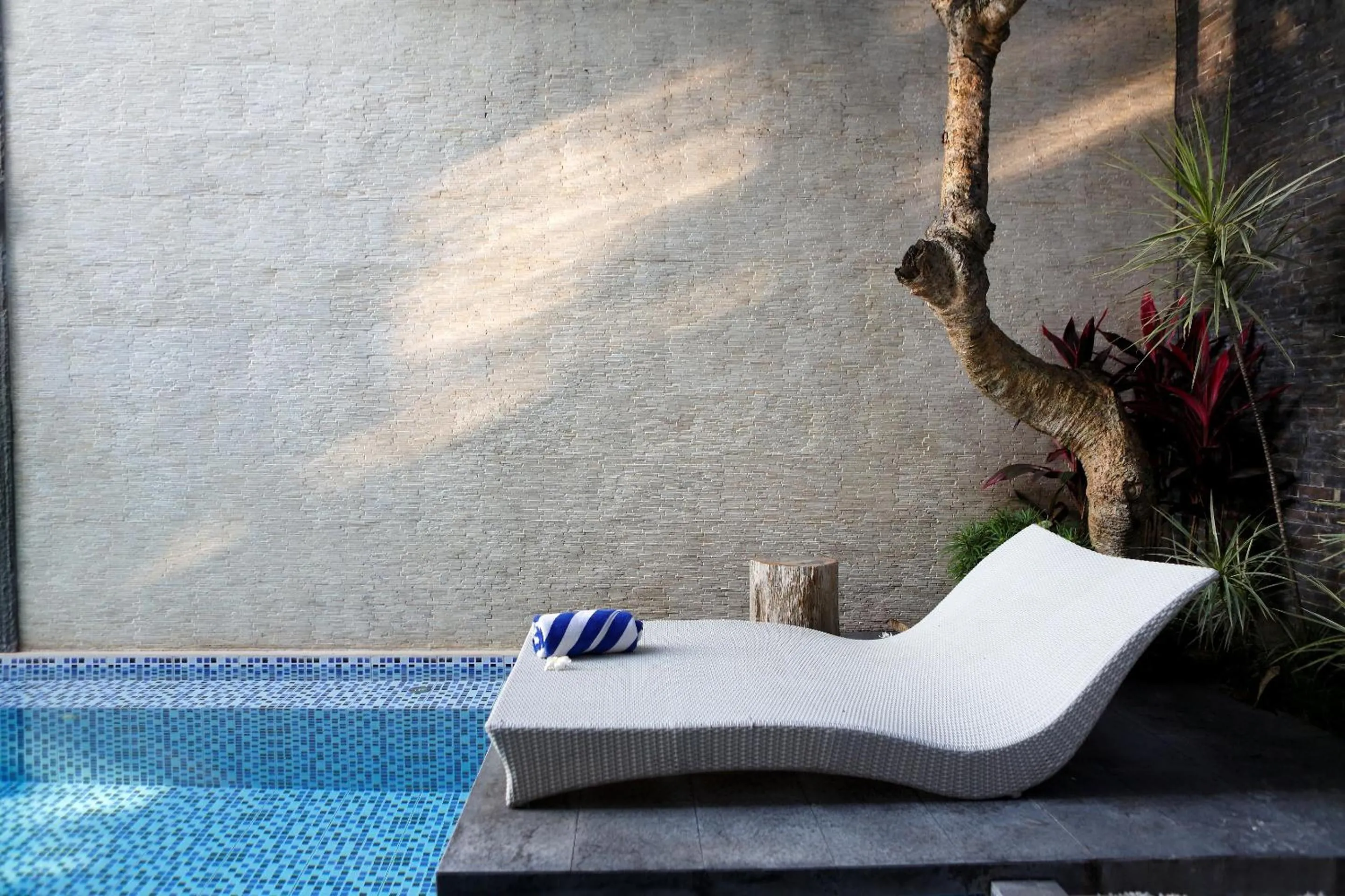 Swimming pool in Sandhya Villa Canggu Echo Beach