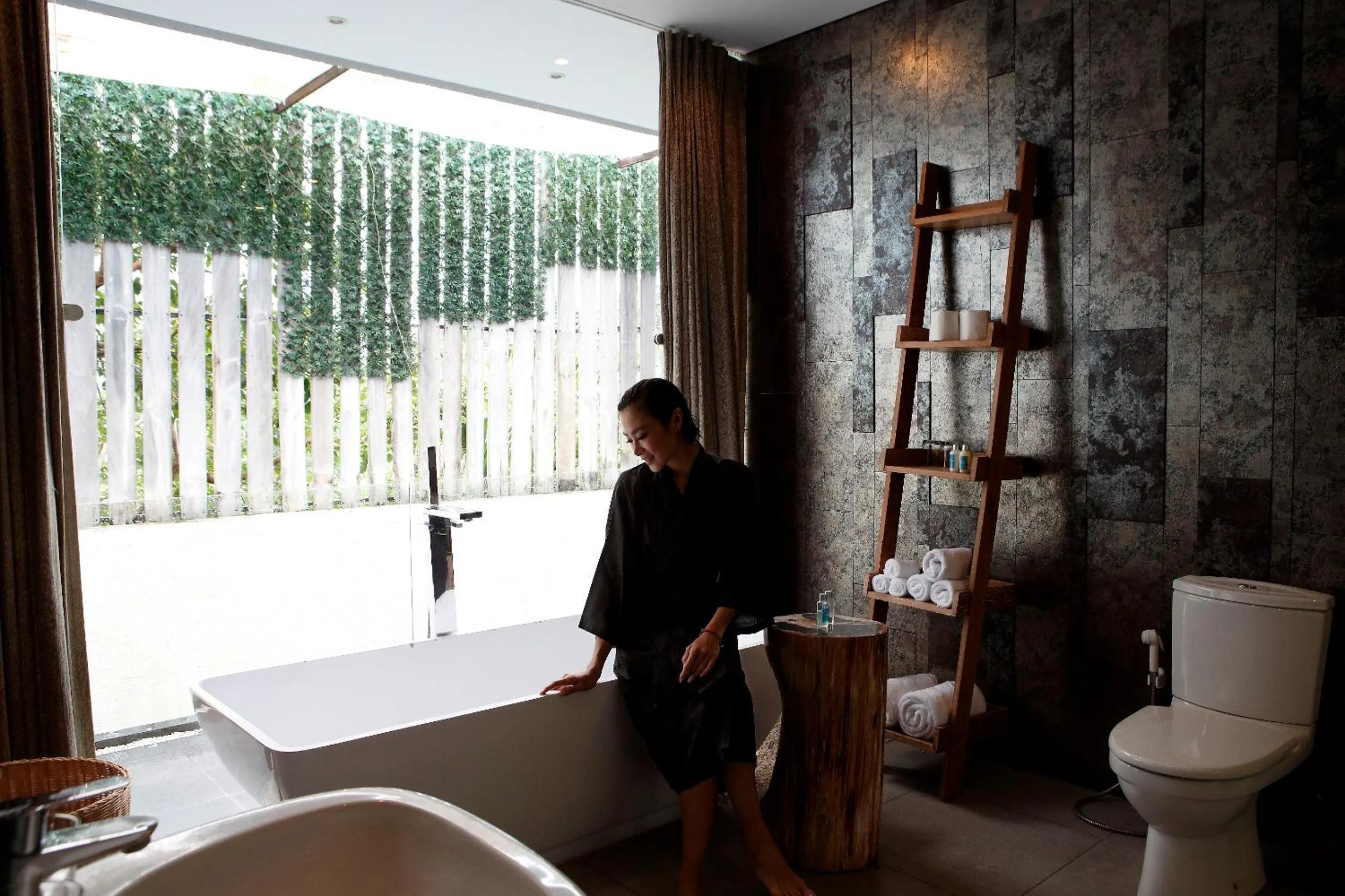 Bathroom in Sandhya Villa Canggu Echo Beach