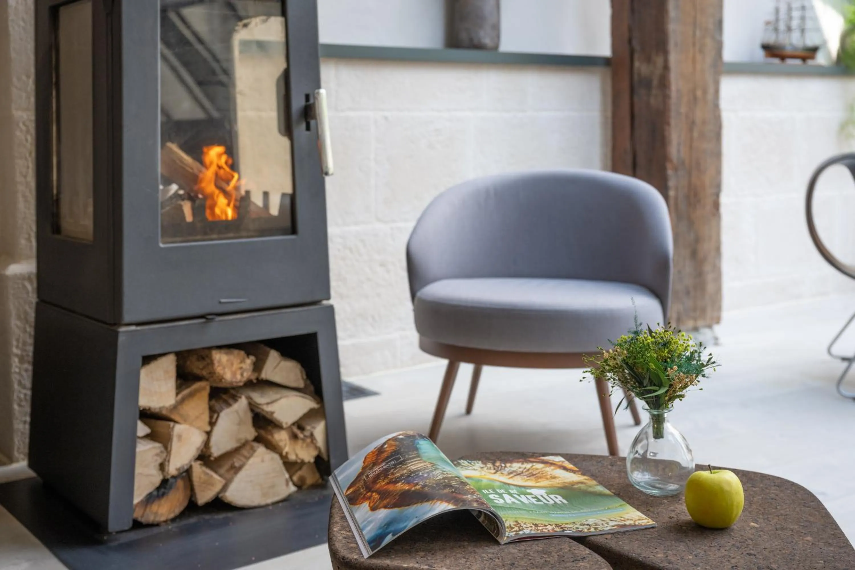 Living room in Le Saint-Nicolas