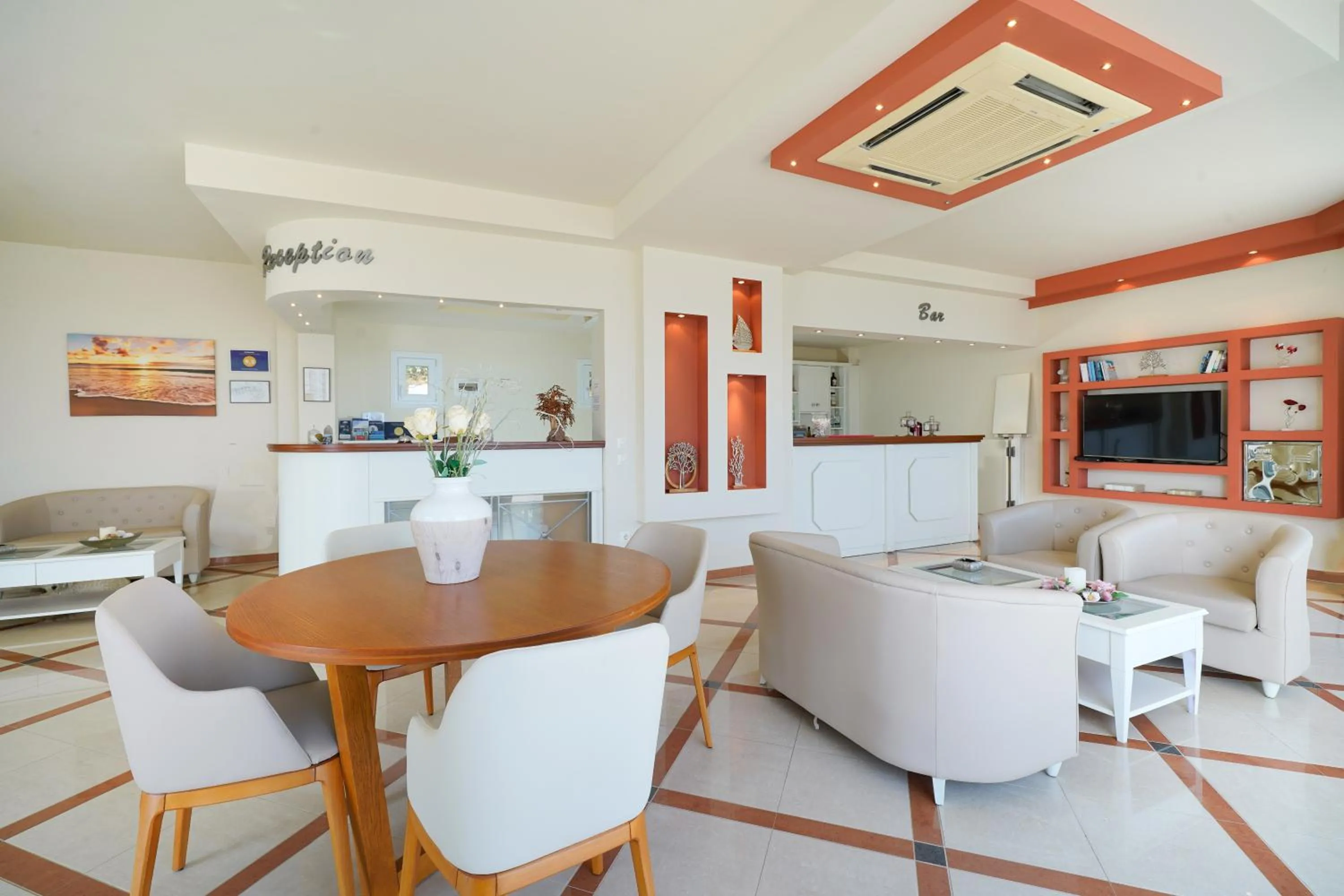 Living room in Sunny Hotel Thassos