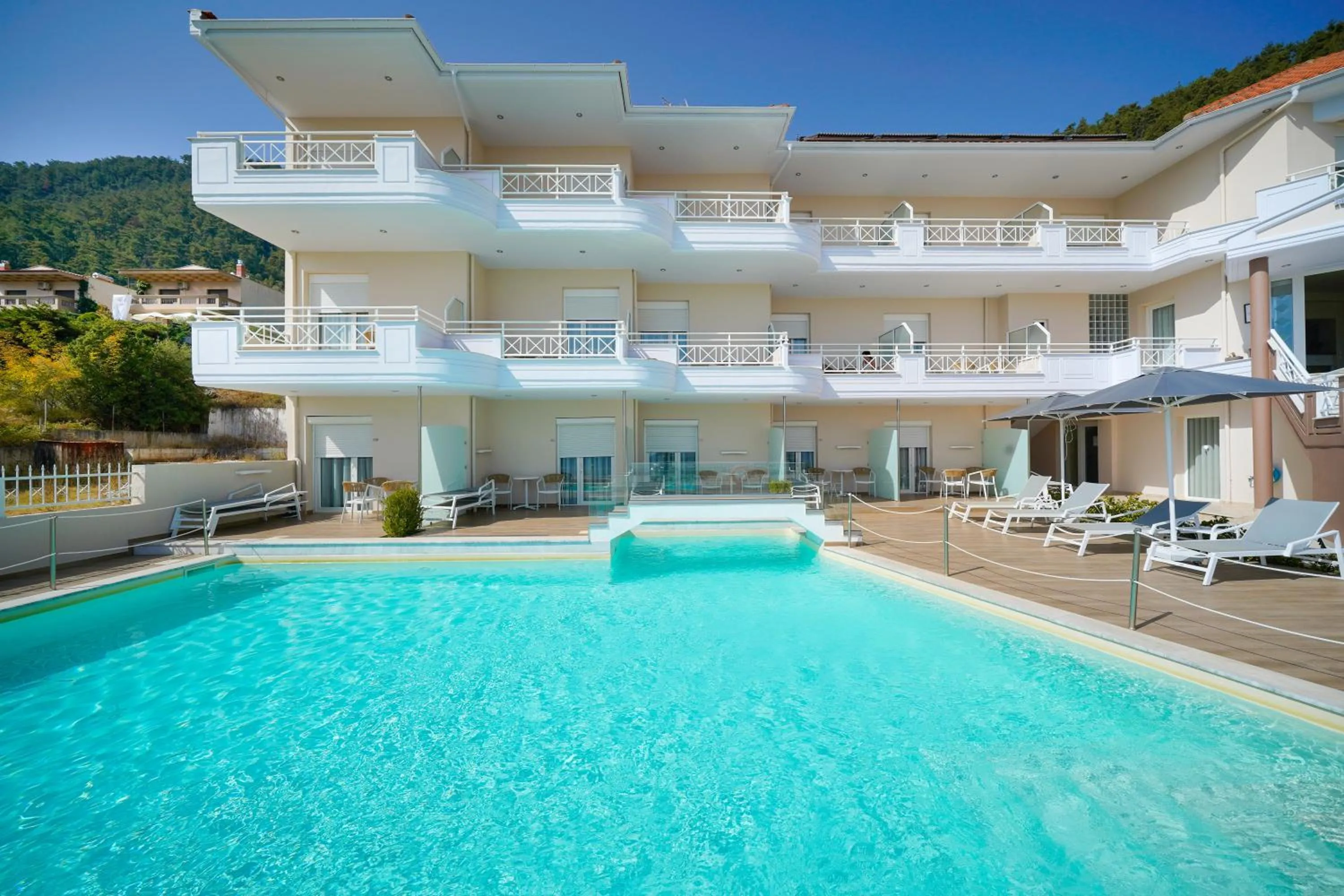 Property building in Sunny Hotel Thassos