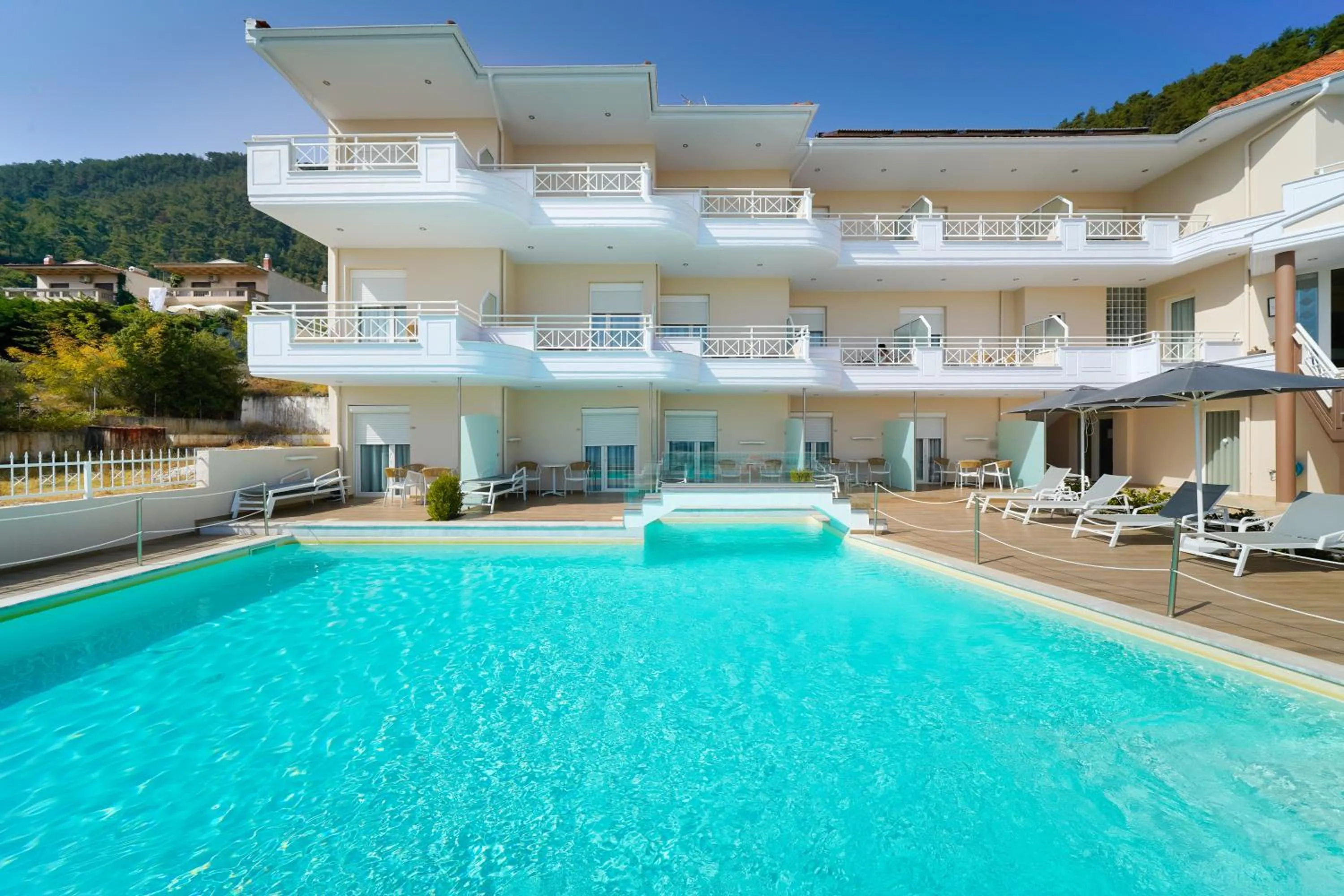 Property building in Sunny Hotel Thassos