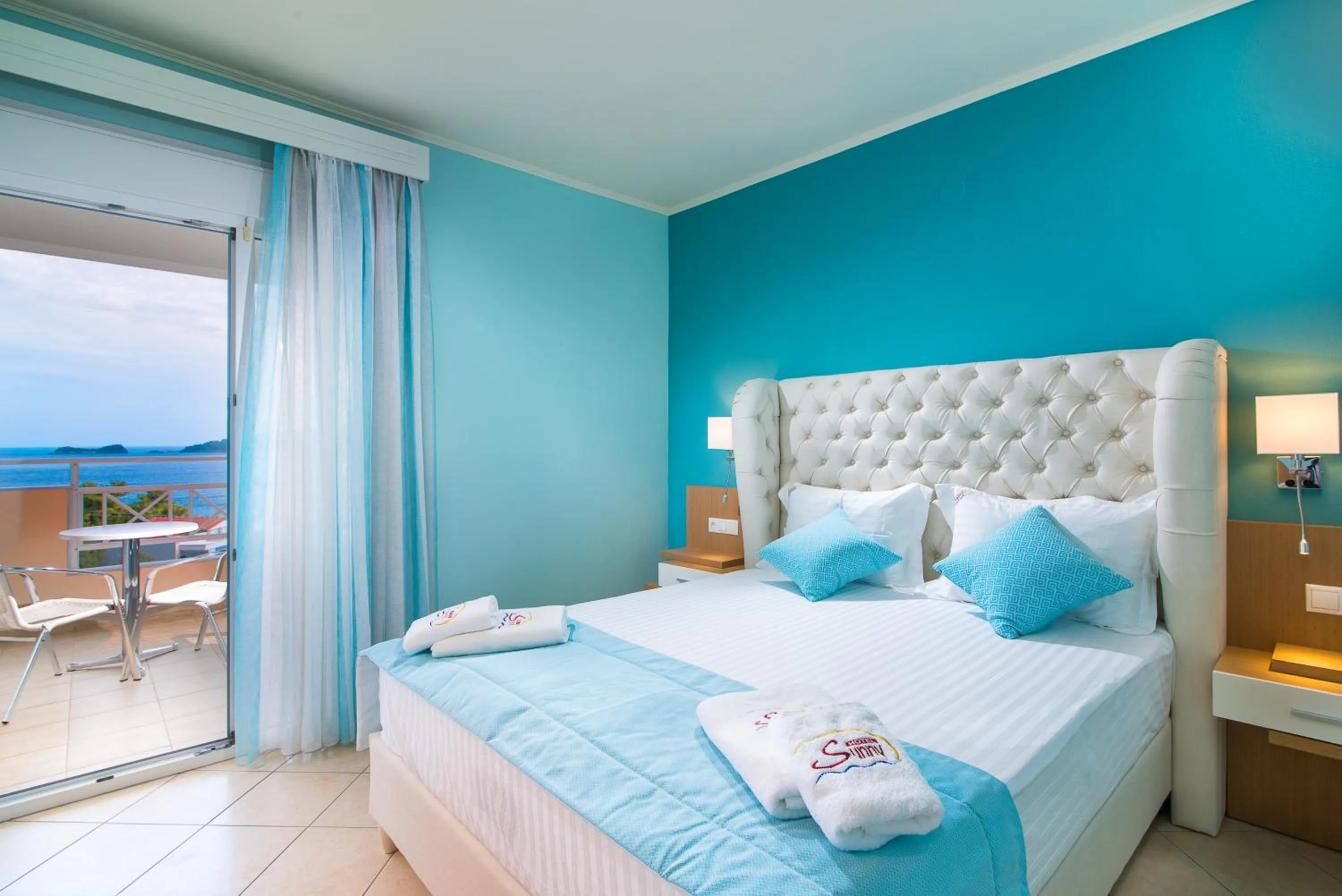 Bed in Sunny Hotel Thassos