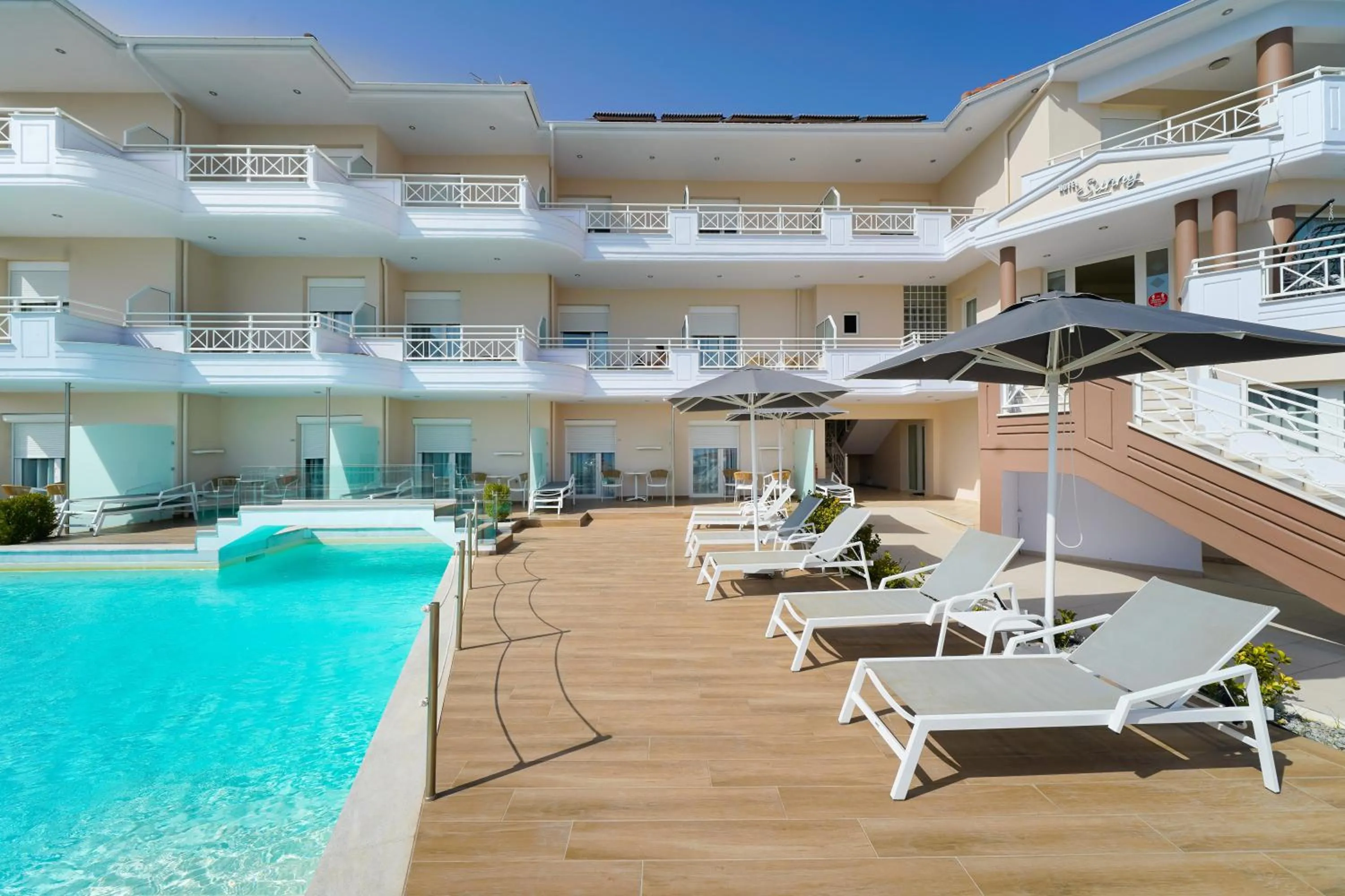 Property building in Sunny Hotel Thassos