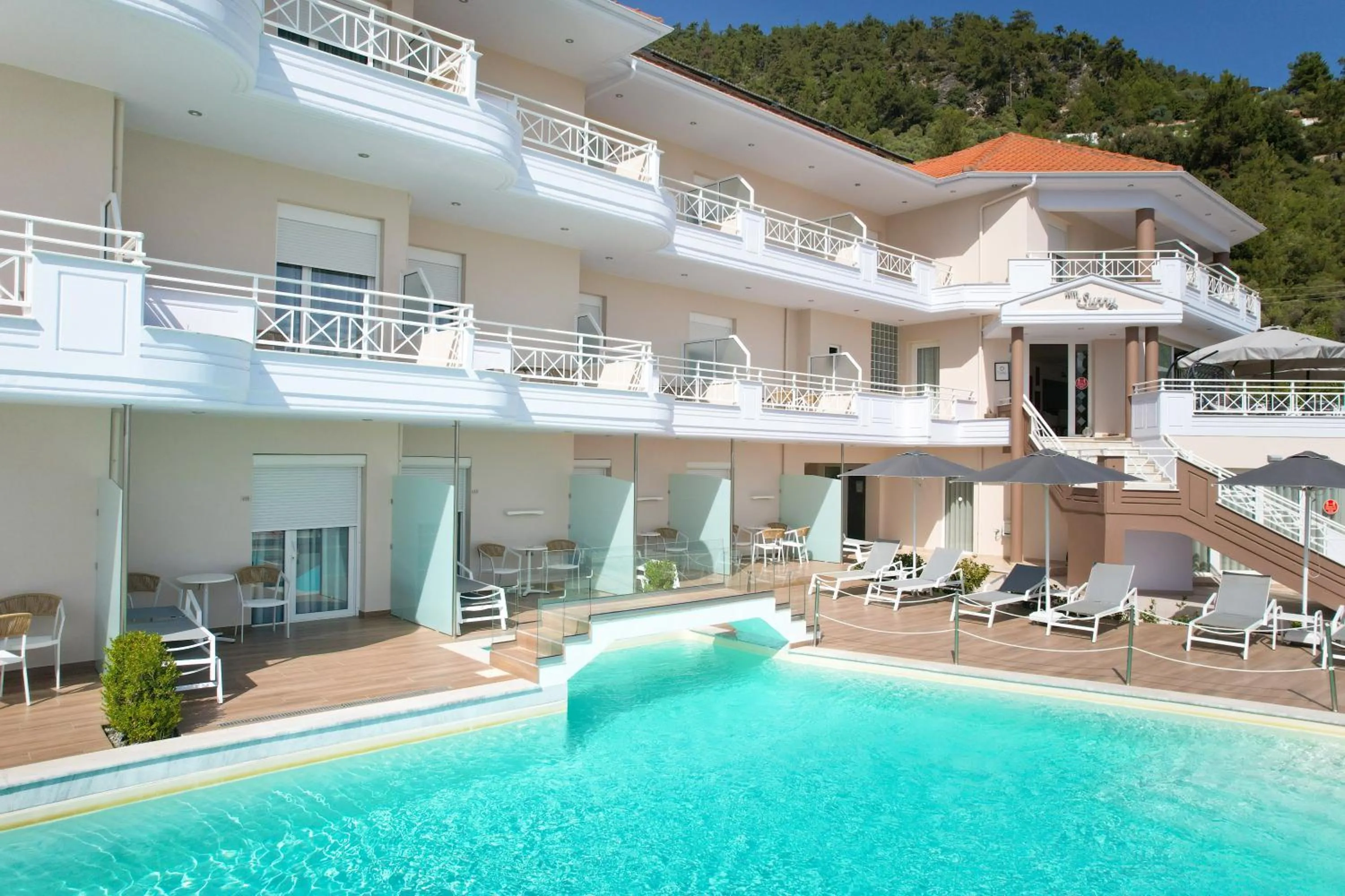 Property building in Sunny Hotel Thassos