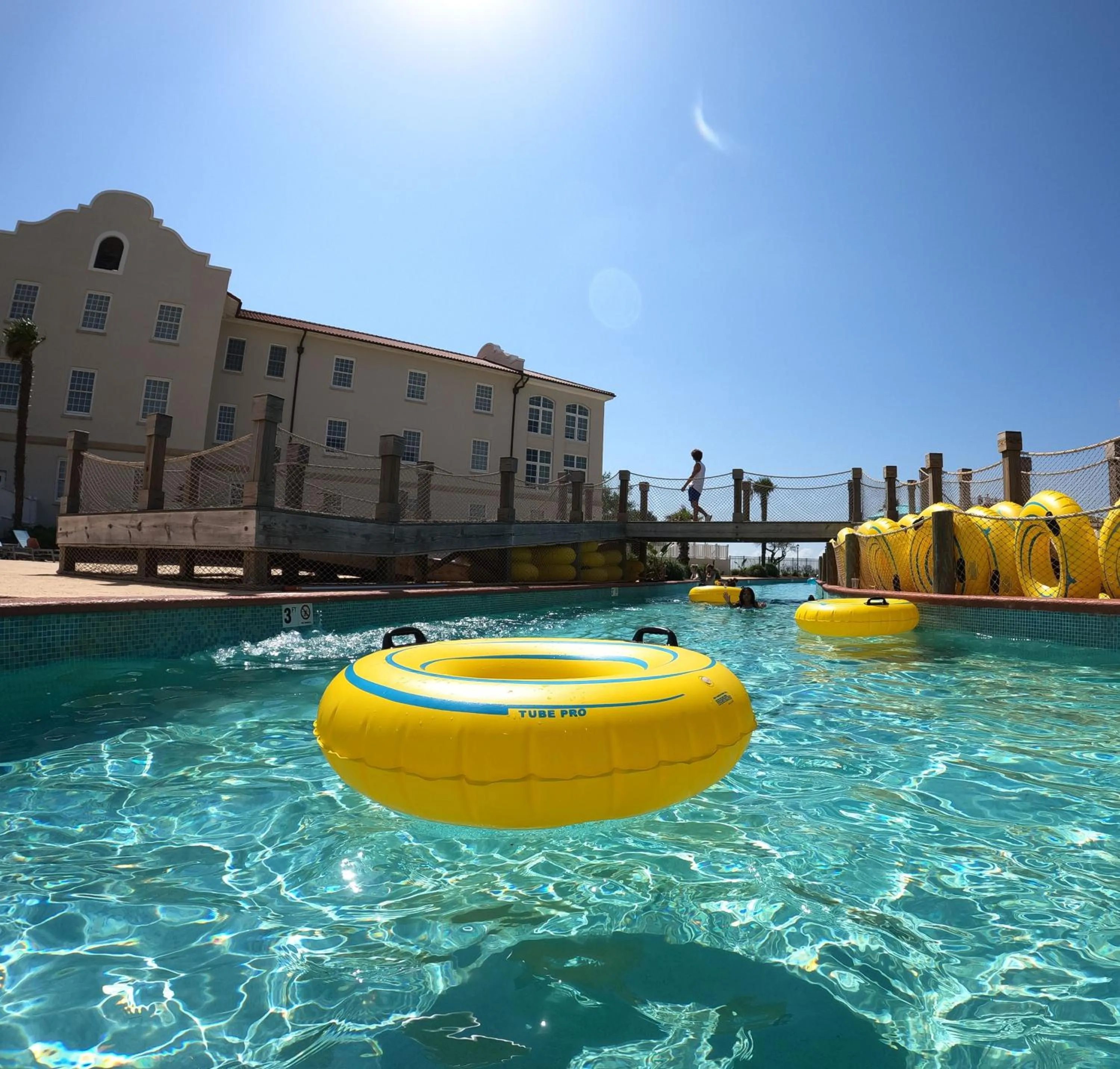 Aqua park in Centennial Plaza Resort Gulfport