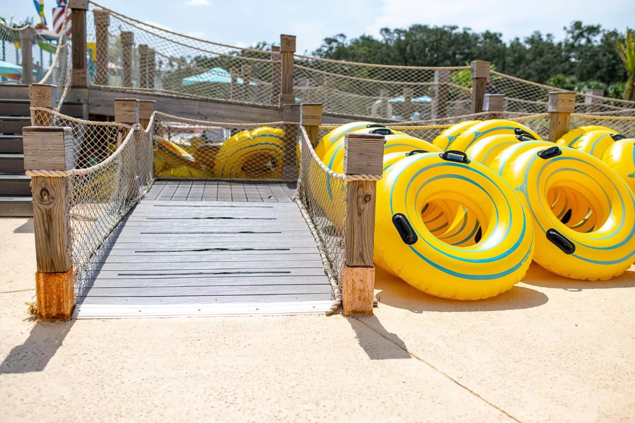Aqua park in Centennial Plaza Resort Gulfport