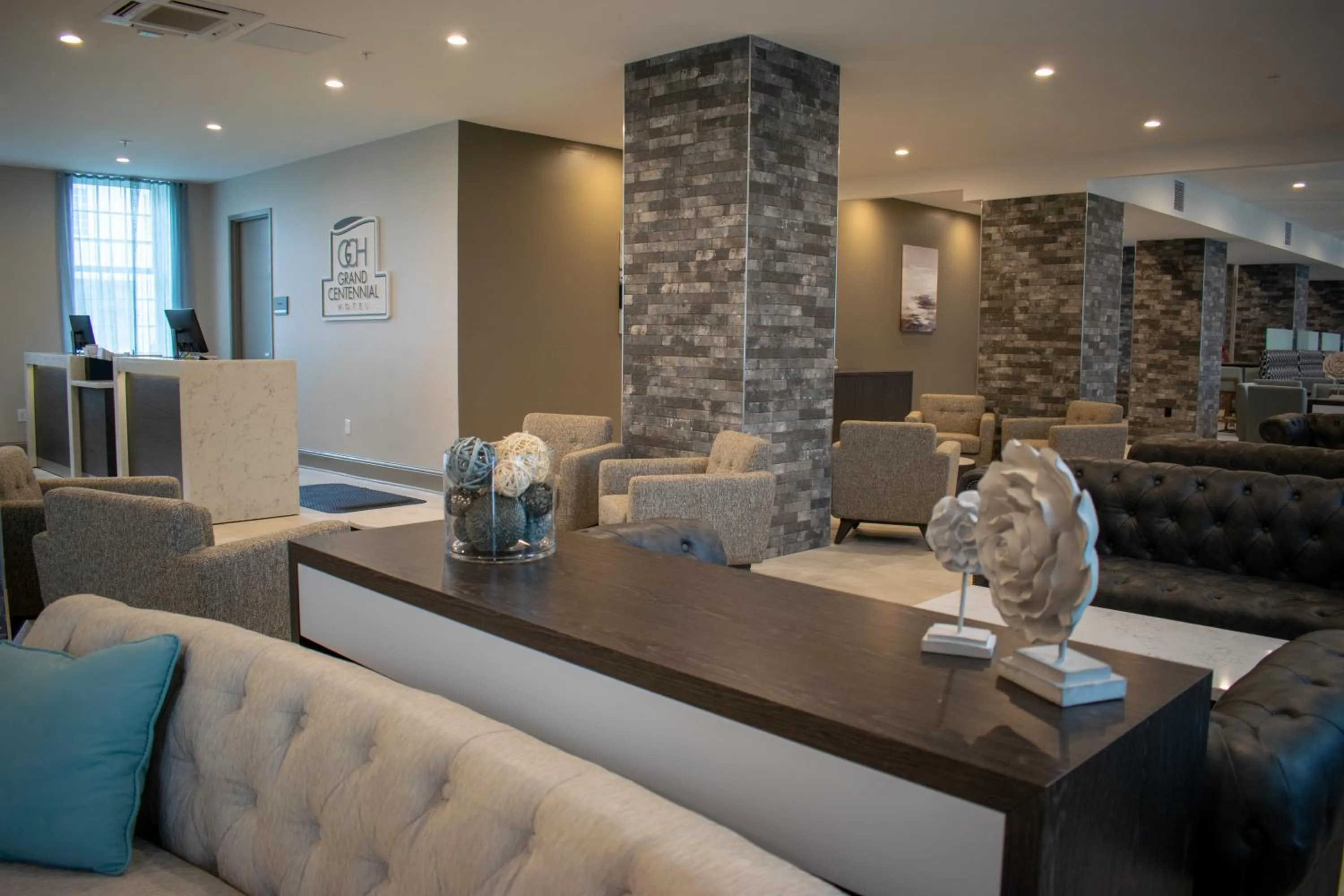 Lobby or reception in Centennial Plaza Resort Gulfport