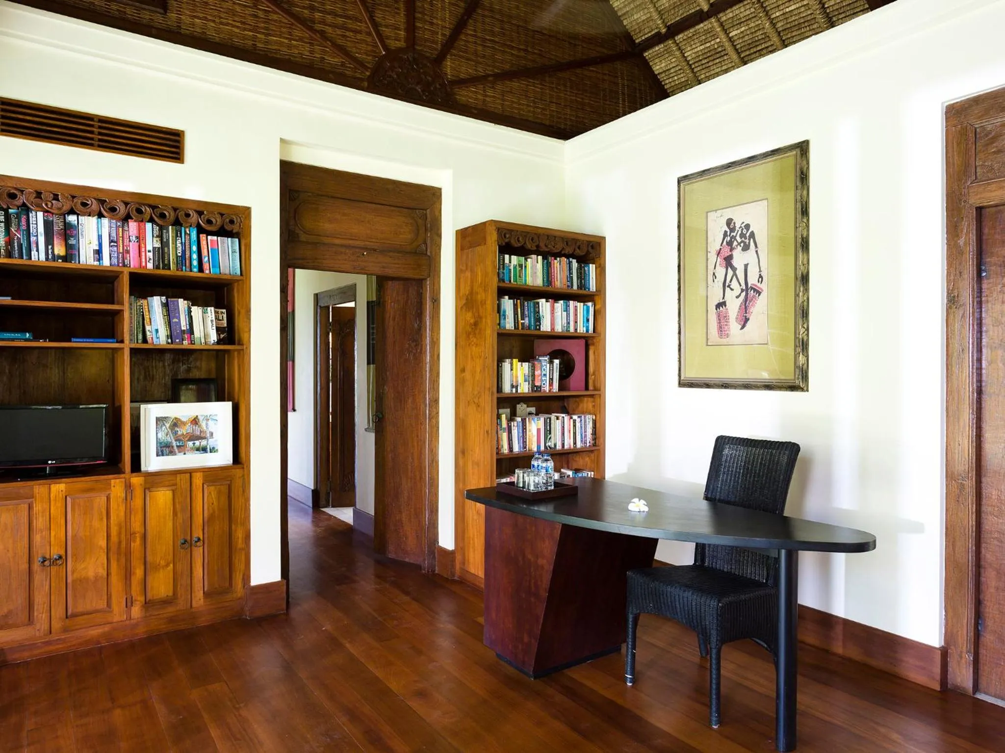 Library in Villa Maridadi by Elite Havens