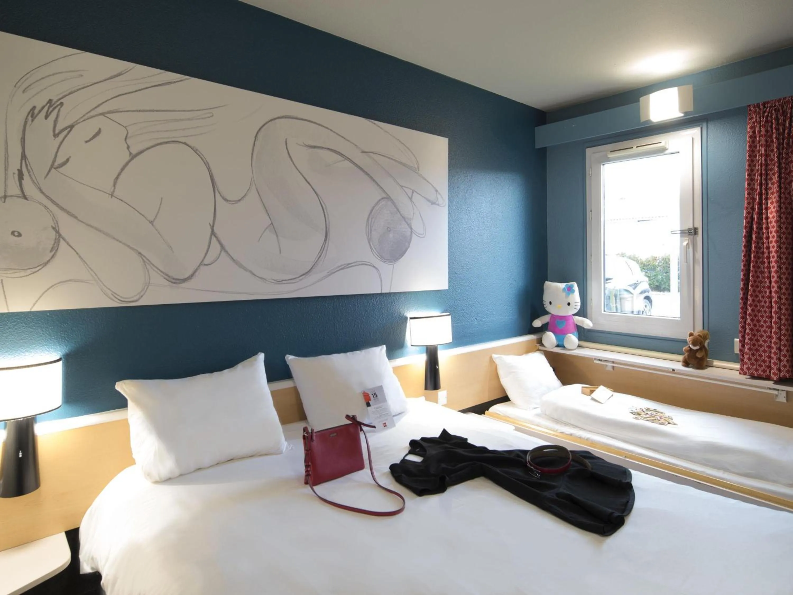 Bedroom, Bed in Hotel ibis Narbonne