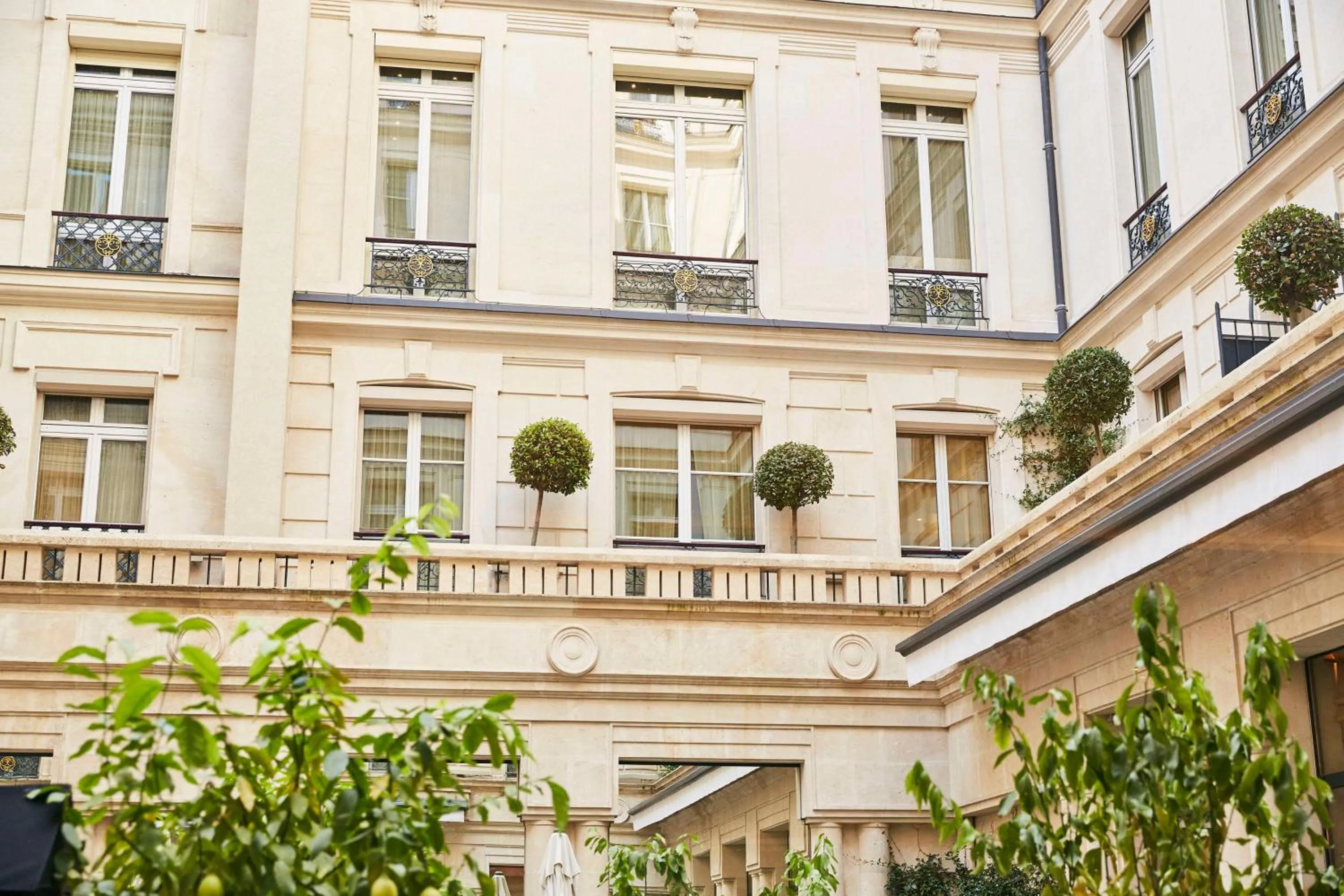 Patio in Park Hyatt Paris - Vendôme