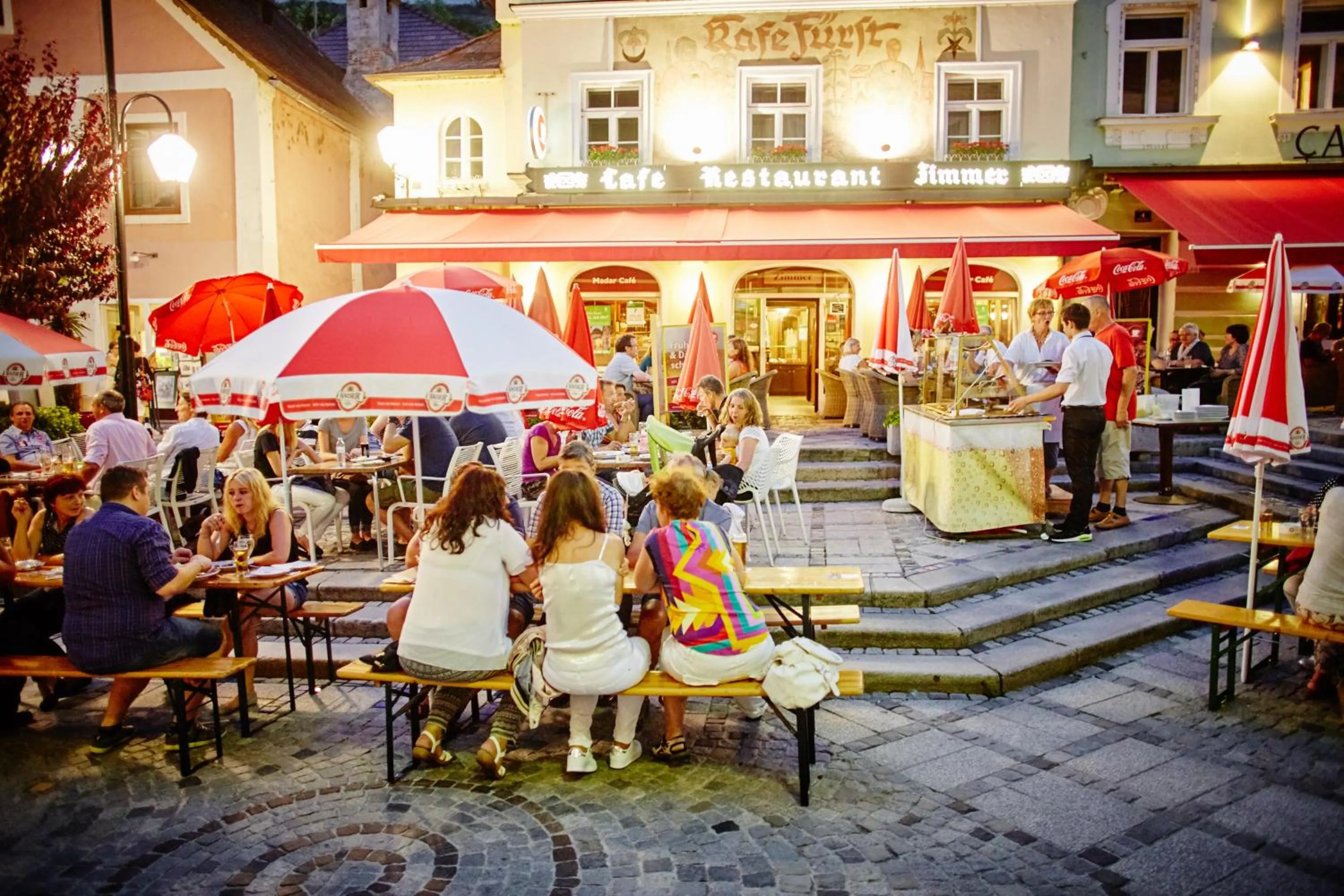 Garden in Madar Café Restaurant zum Fürsten