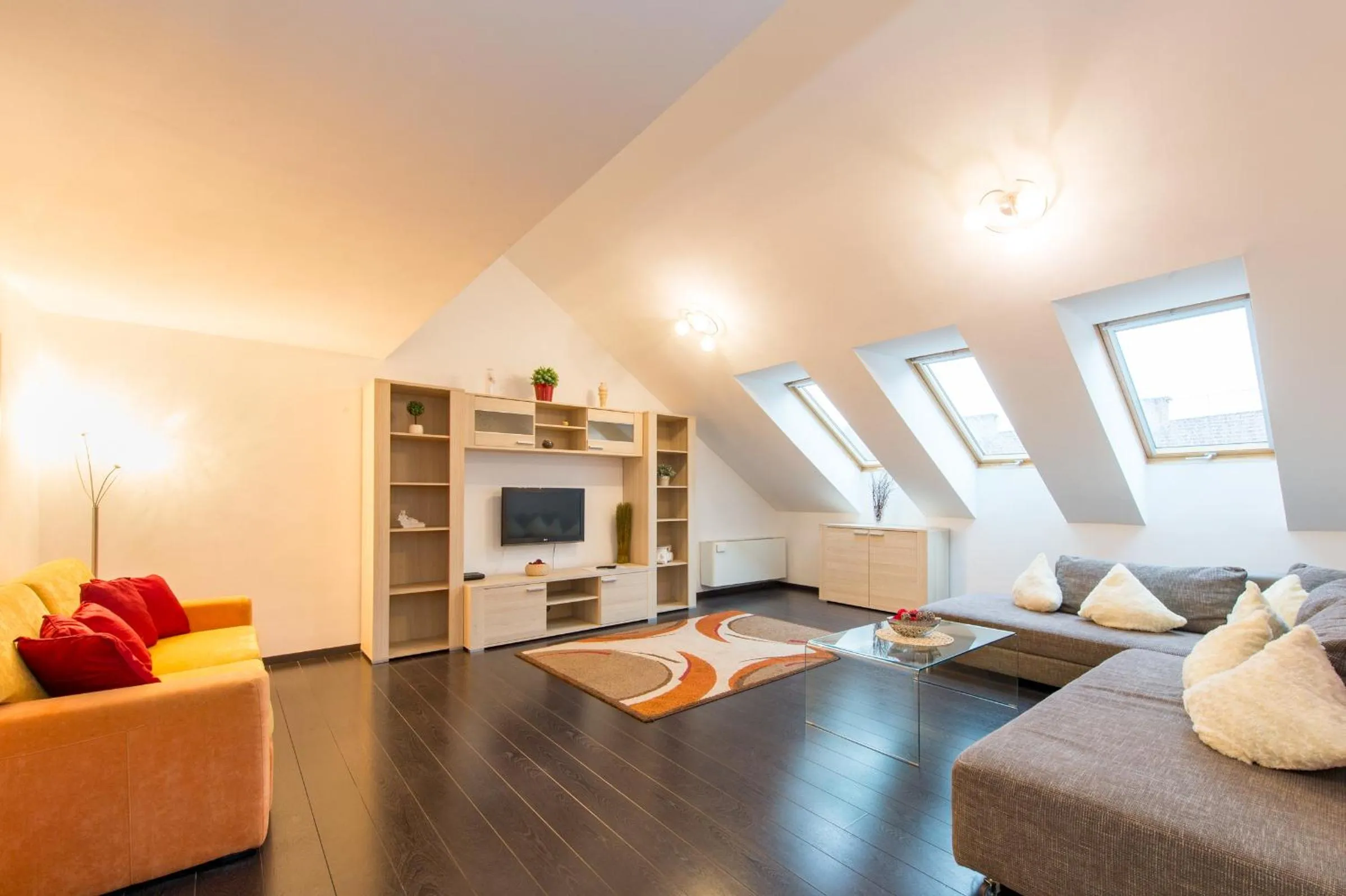 Living room in Budapest Center Residence