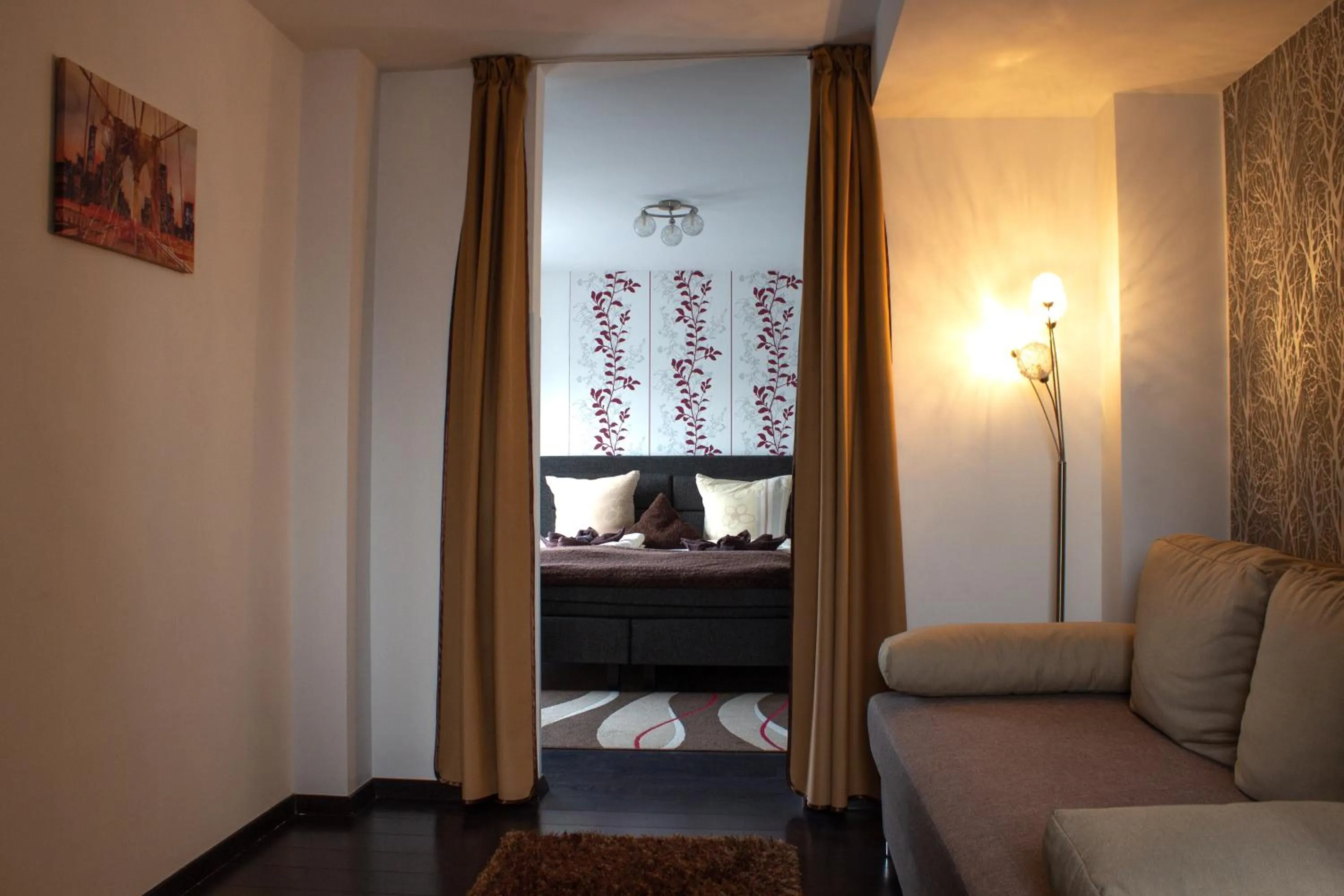 Photo of the whole room in Budapest Center Residence