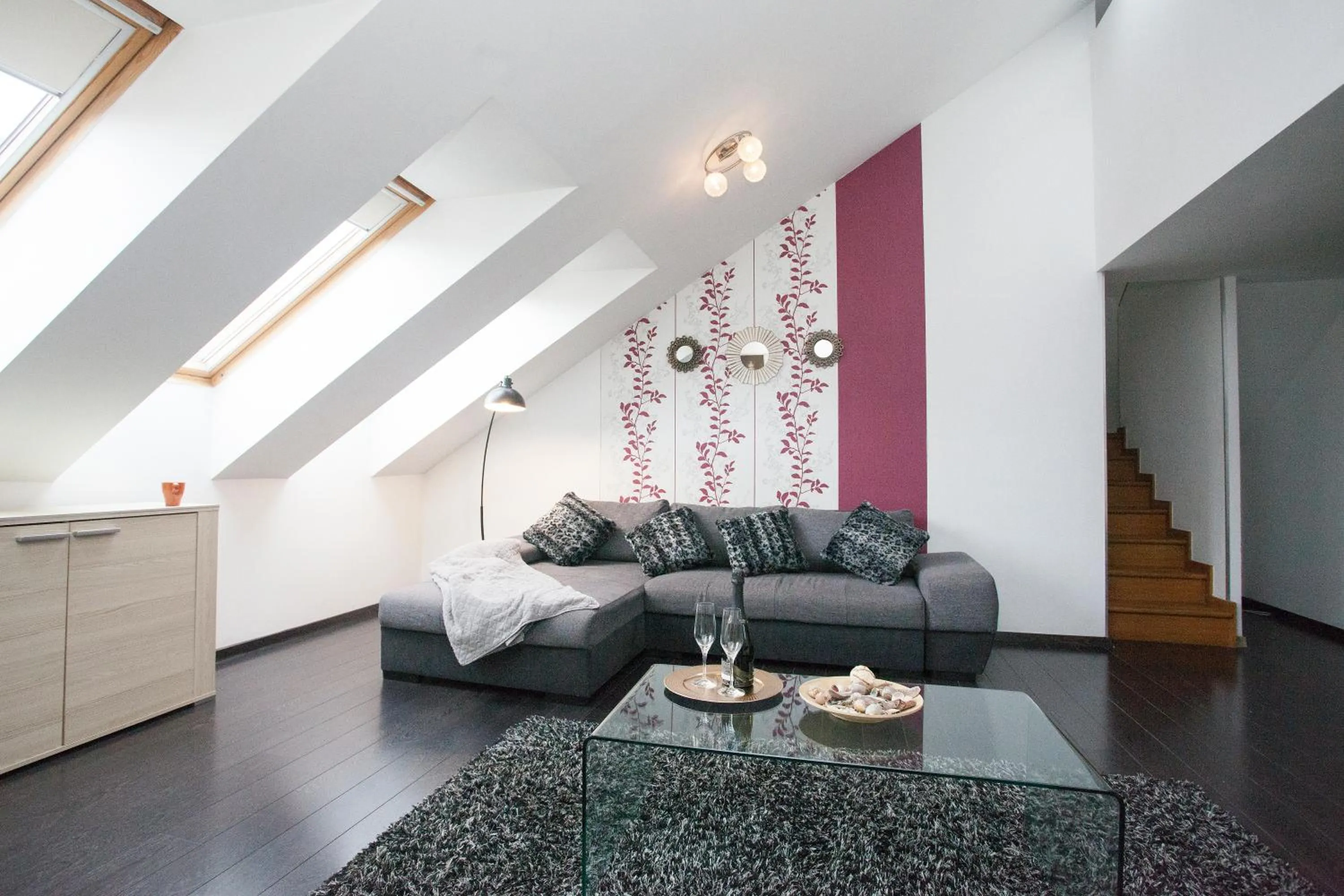 Living room in Budapest Center Residence