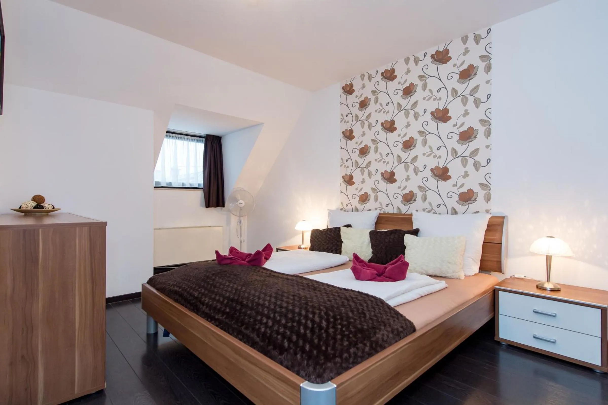 Bedroom, Bed in Budapest Center Residence