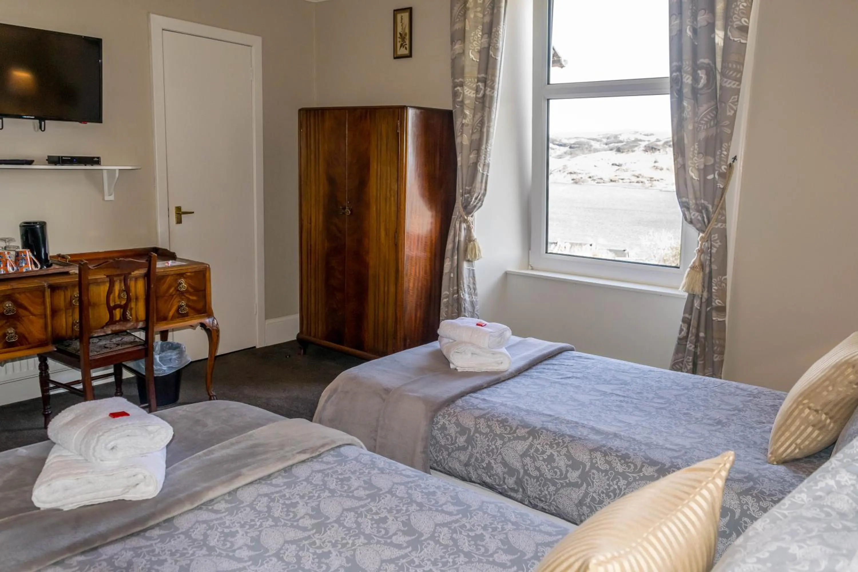 Bed in The Tregortha B&B