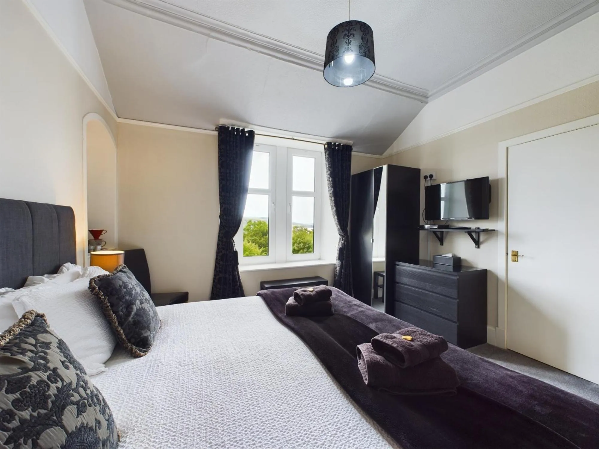 Bed in The Tregortha B&B