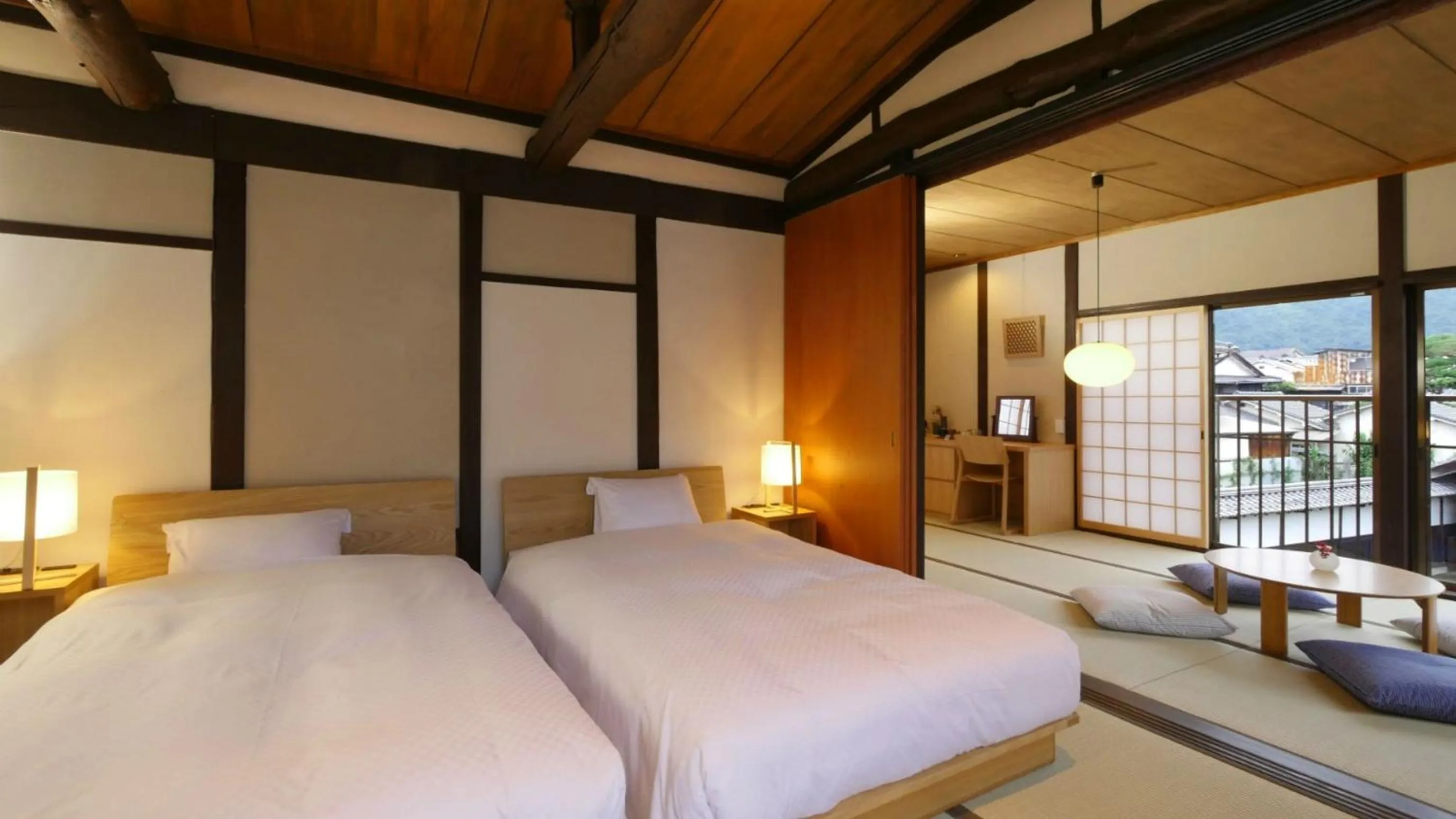Bedroom, Bed in NIPPONIA HOTEL Takehara Saltworks Town