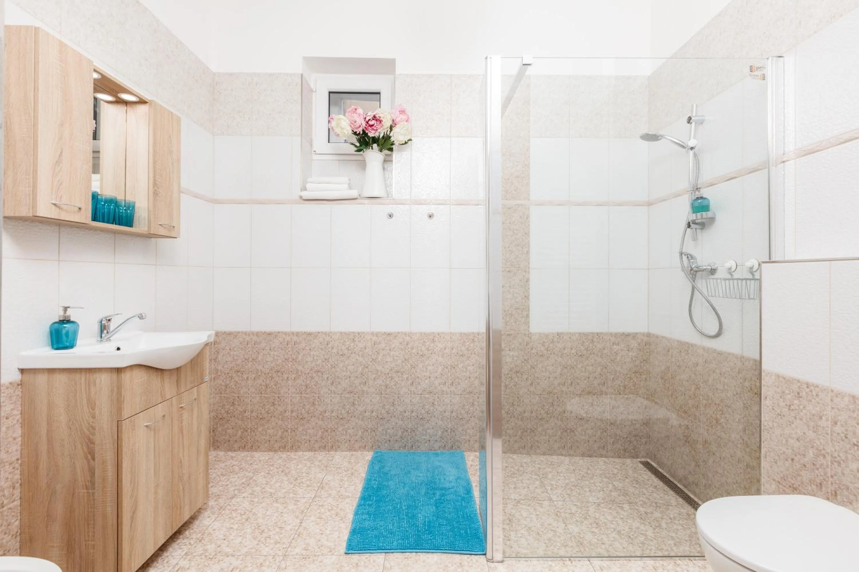 Bathroom in Prague Siesta Apartments